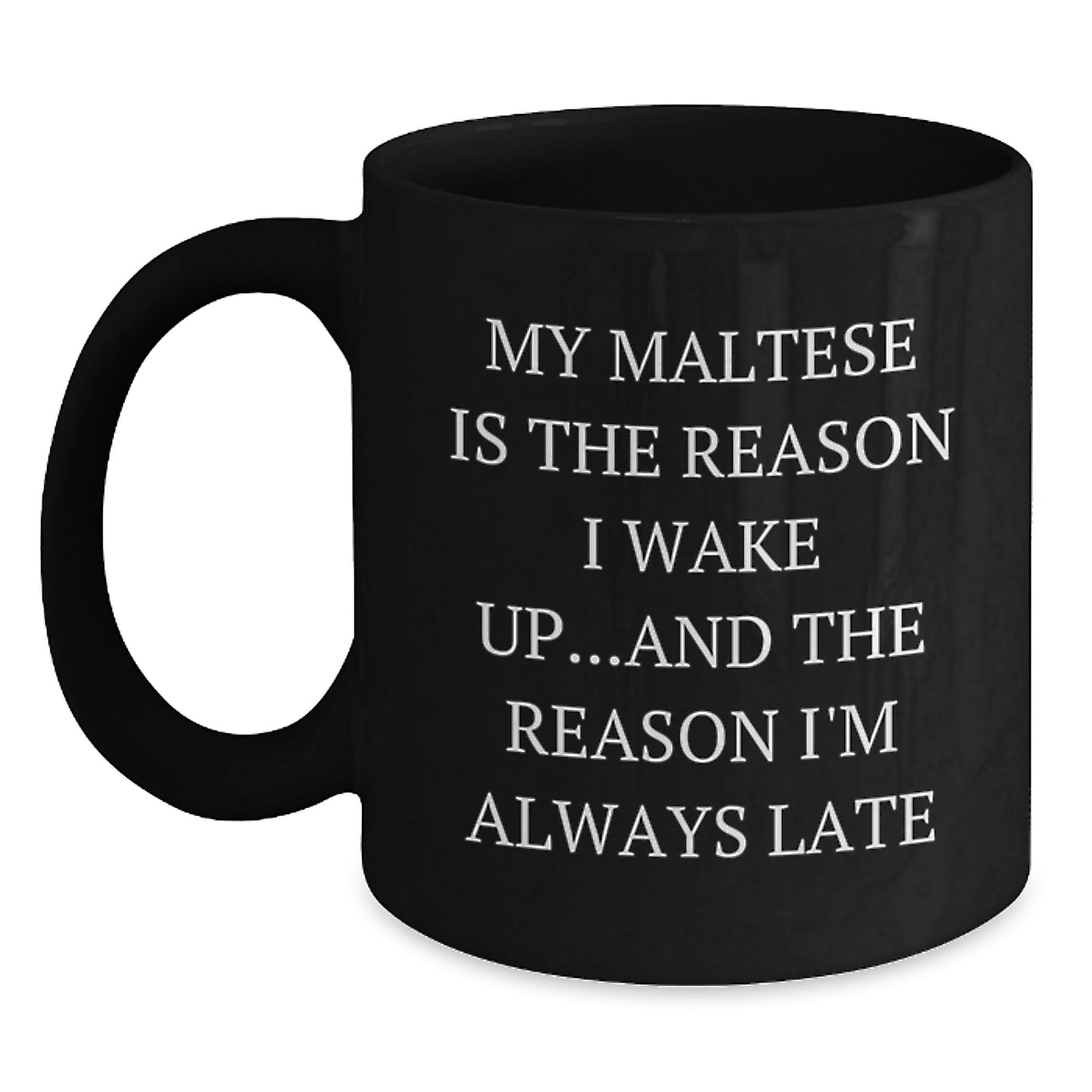 Funny Maltese Dog Gifts - Maltese Dog Lover Birthday Unique Gifts from Friends - Main