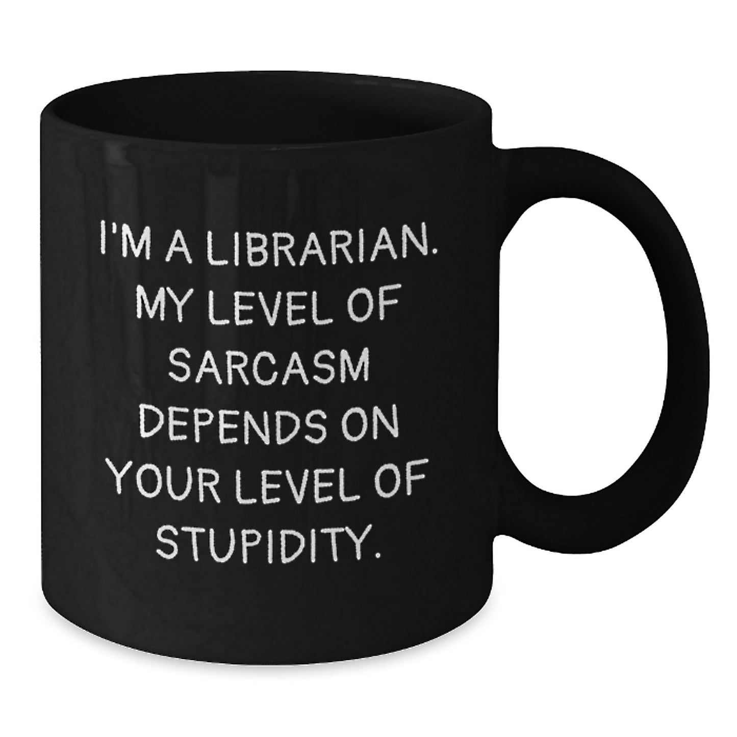 Funny Librarian Gifts from Friends for Co Workers Black Coffee Mugs - Additional