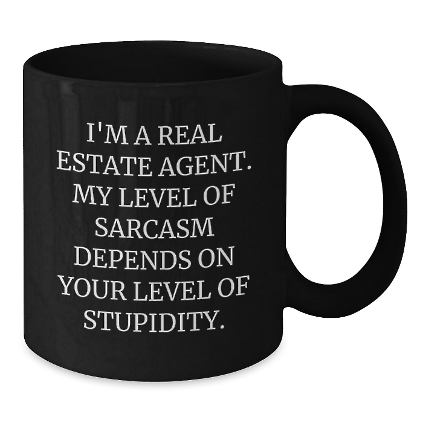 Funny Real Estate Agent Gifts, Real Estate Agent Mug, Sarcasm Quotes, Birthday Unique Gifts from Men to Women, Coworkers, Friends, Family - Additional