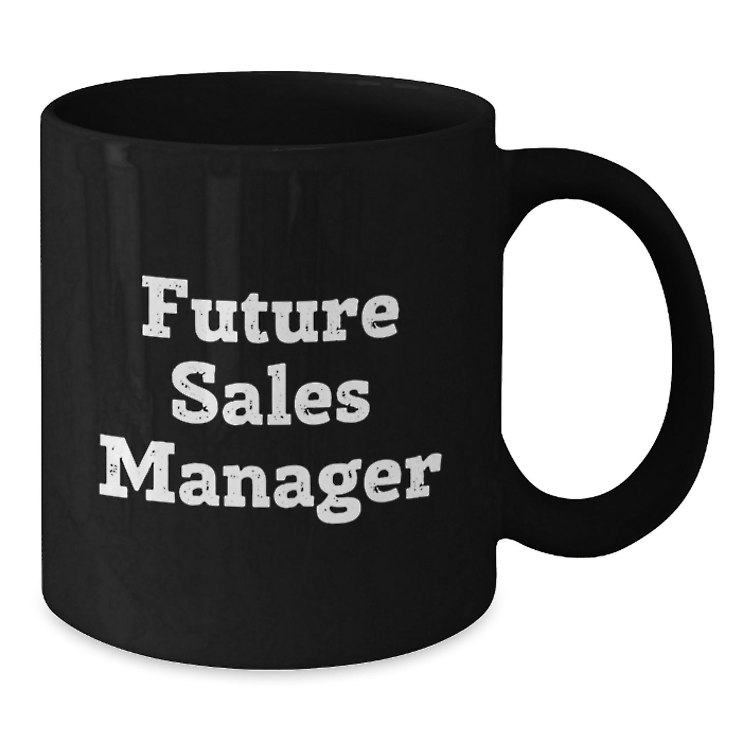Funny Sales Manager Gifts from Coworkers, Inspirational Black Coffee Mug for Future Sales Manager Birthday Unique Gifts - Additional