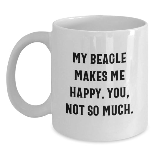 Beagle Dog Lovers Funny Coffee Mug Gifts from Friends for Birthday - Main
