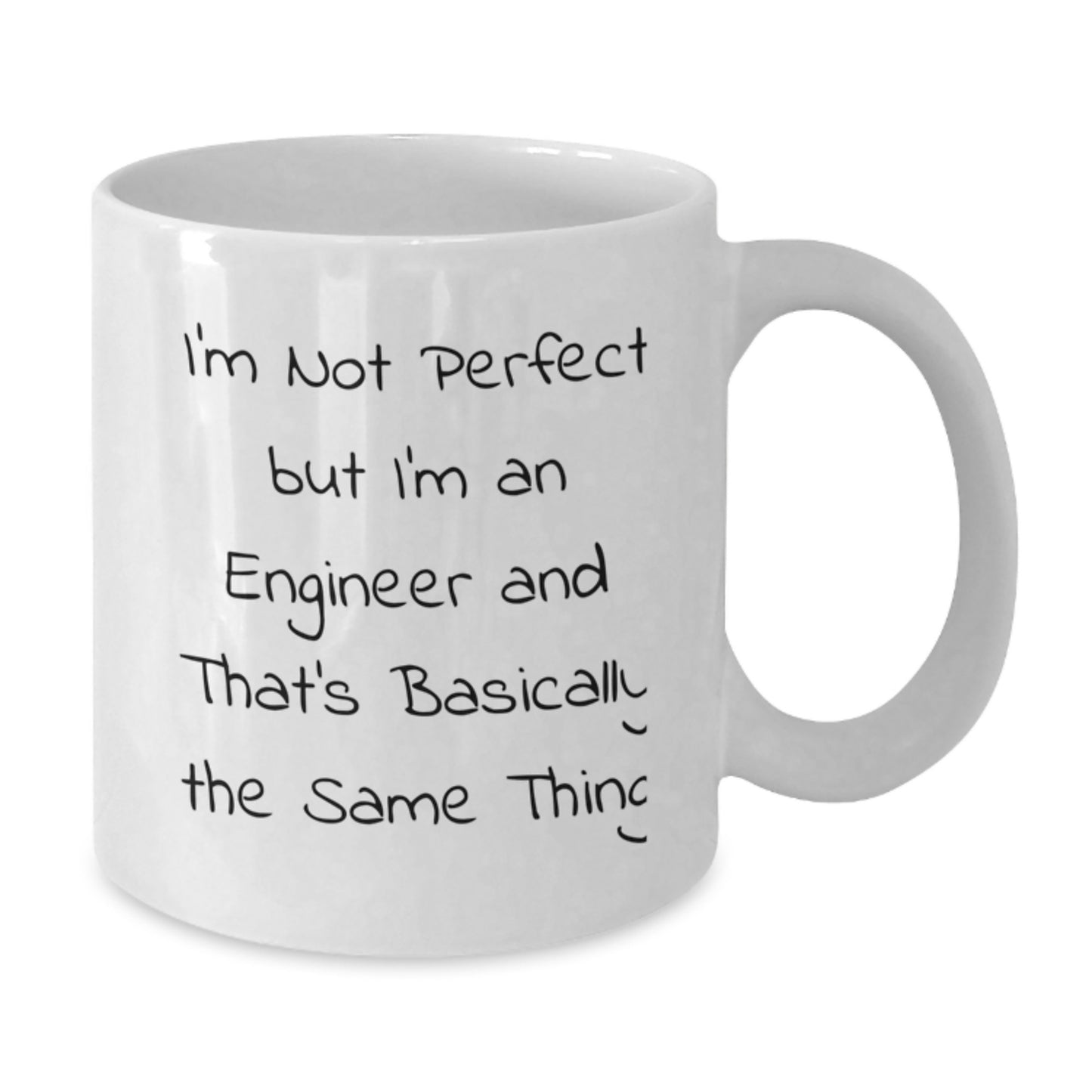 Funny Engineer Gifts for Men and Women, White Coffee Mug with Inspirational Quote, Perfect for Graduation from Friends, Family, or Coworkers - Additional