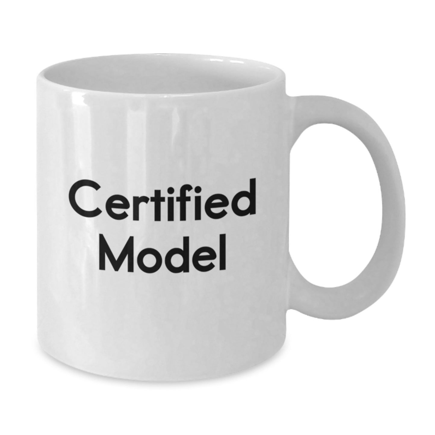 Funny Model Gifts, White Coffee Mugs for Graduation, Inspirational Quotes from Friends, Gifts from Family, Unique Gifts for Model - Additional