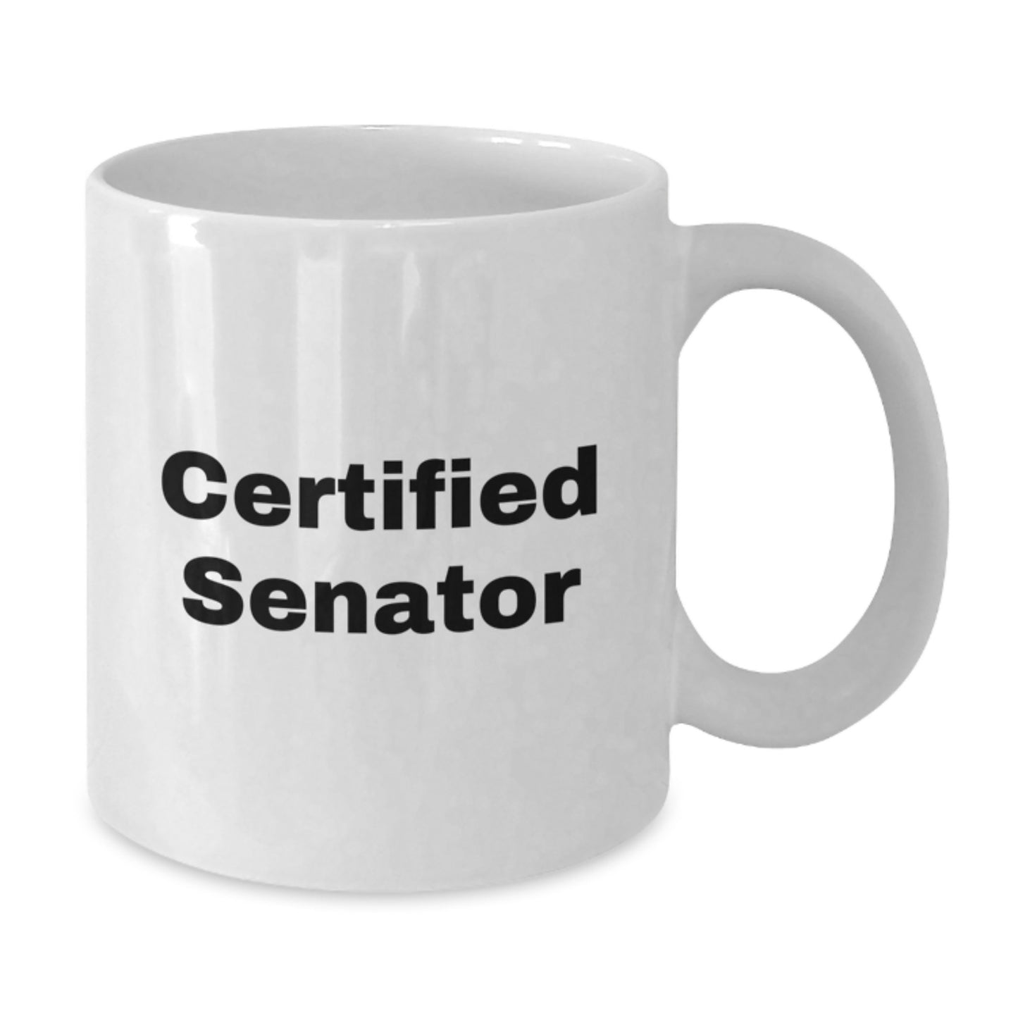 Funny Senator Quotes White Coffee Mug, Gifts from Friends, Gifts for Senator, Birthday Unique Ideas - Additional