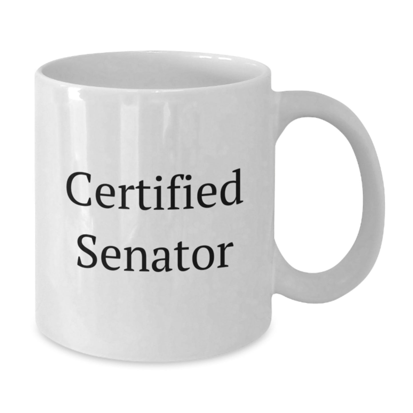 Funny Senator Quotes Gifts for Him, White Coffee Mug, Perfect Birthday Unique Gifts from Men to Senator Friends, Coworkers, Family - Additional
