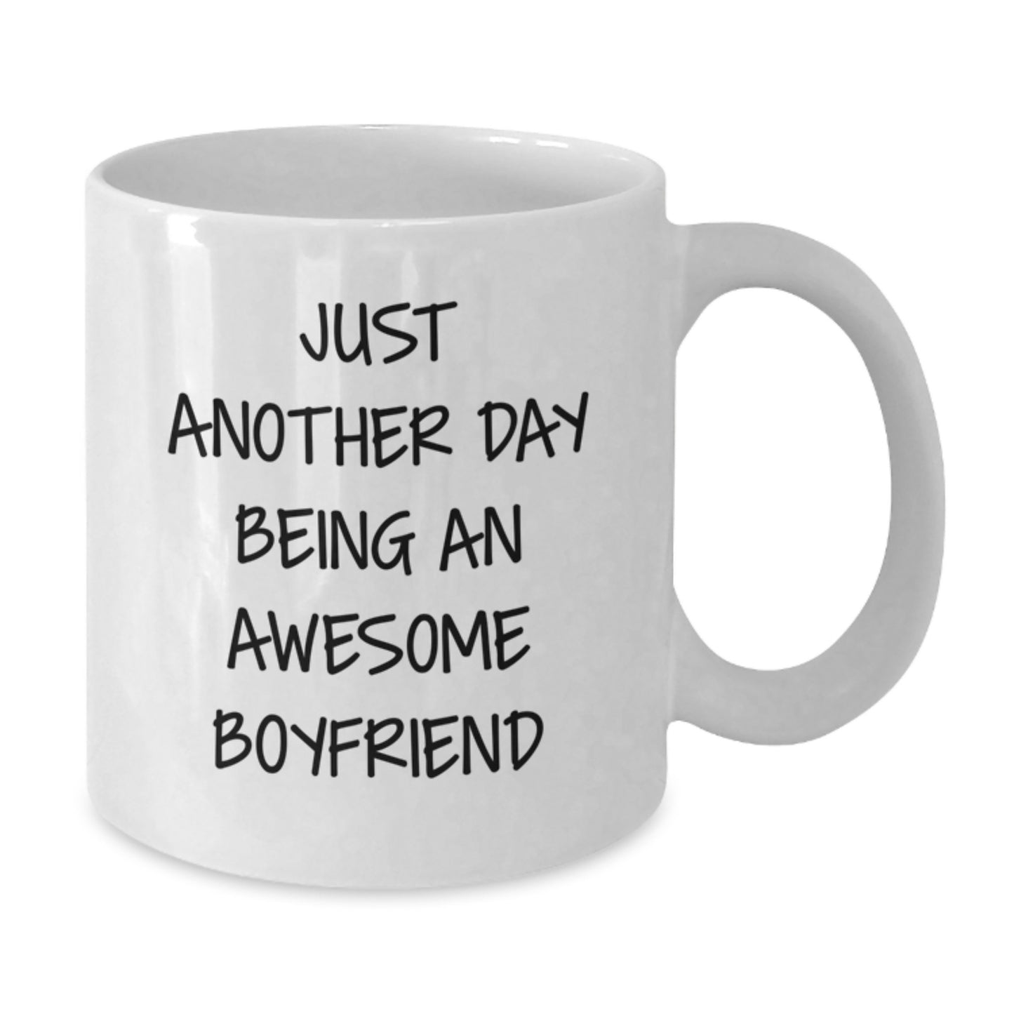 Funny Sweetheart White Coffee Mug Gifts from Mom, Dad, or Friends for Graduation with Quote 'Just Another Day Being An Awesome Sweetheart' - Additional