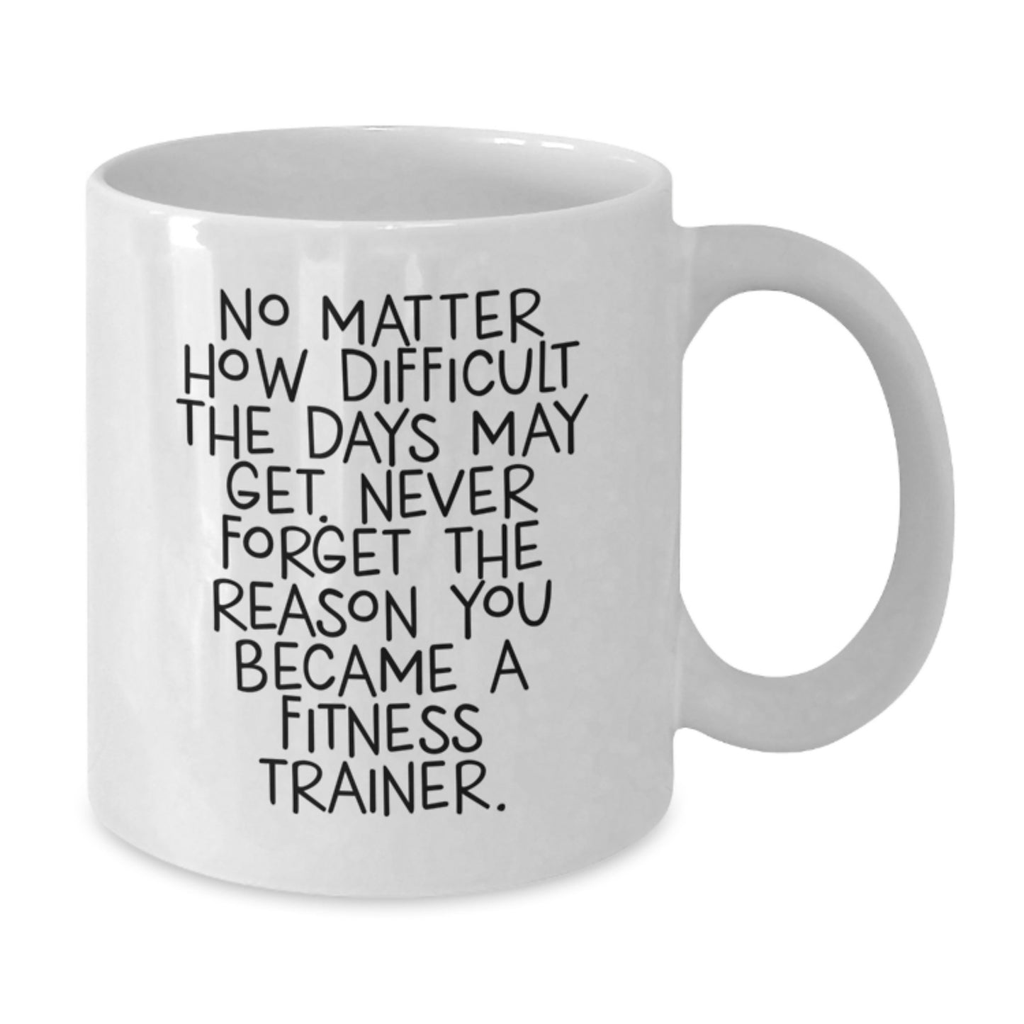 Fitness Trainer Gifts Unique Birthday Mugs from Friends for Fitness Trainers with Inspirational Quote - Additional