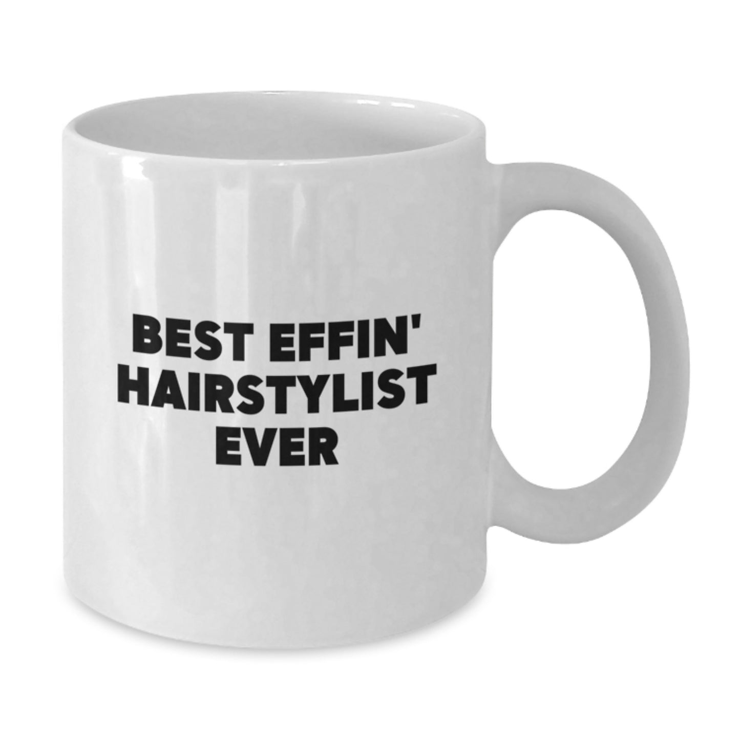 Funny Hairstylist Gifts from Friends for Hairstylist Christmas Unique Mugs Best Effin' ' - Additional