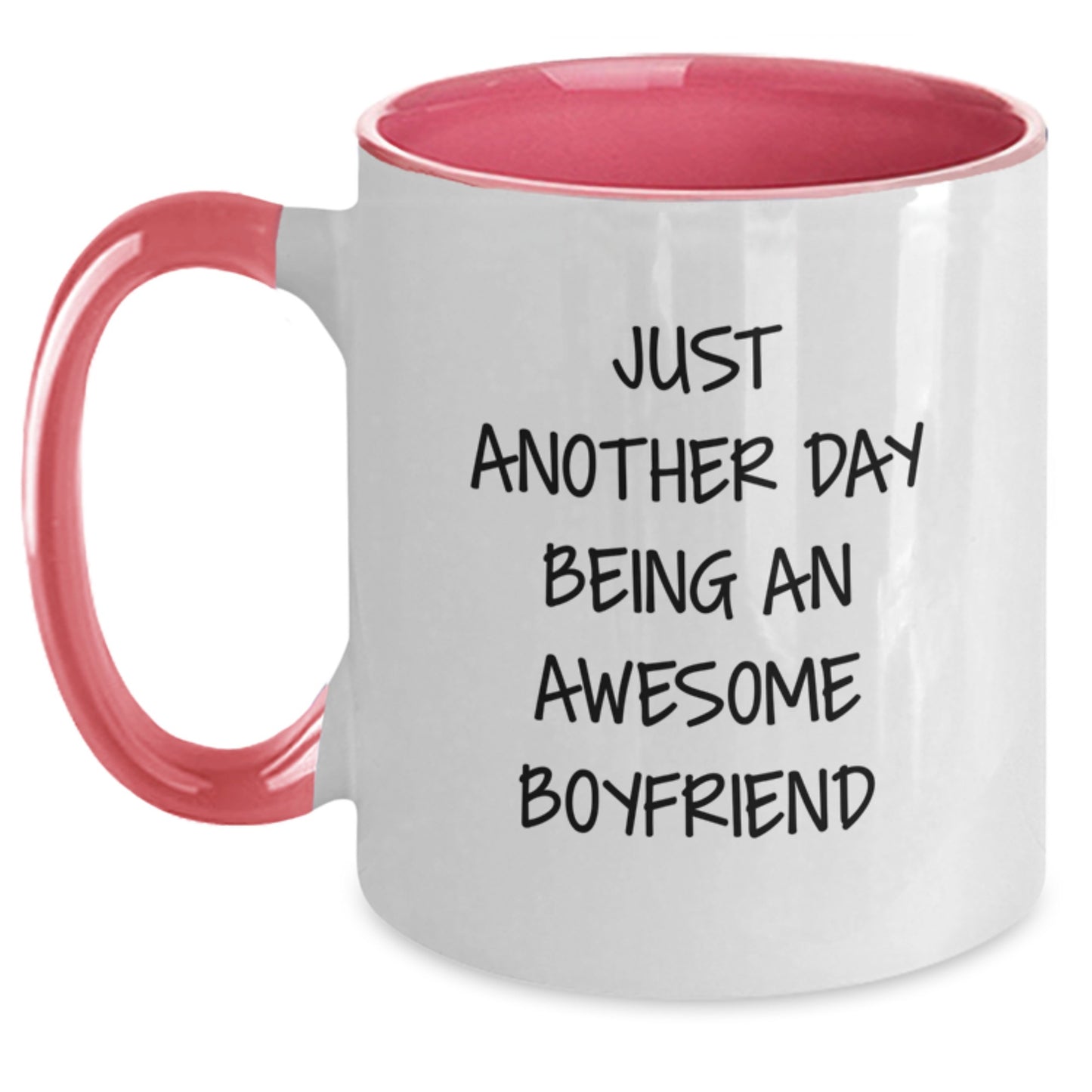 Funny Sweetheart Gifts from Men - Two Tone Coffee Mug for Graduation, 'Just Another Day Being An Awesome Sweetheart' - Main