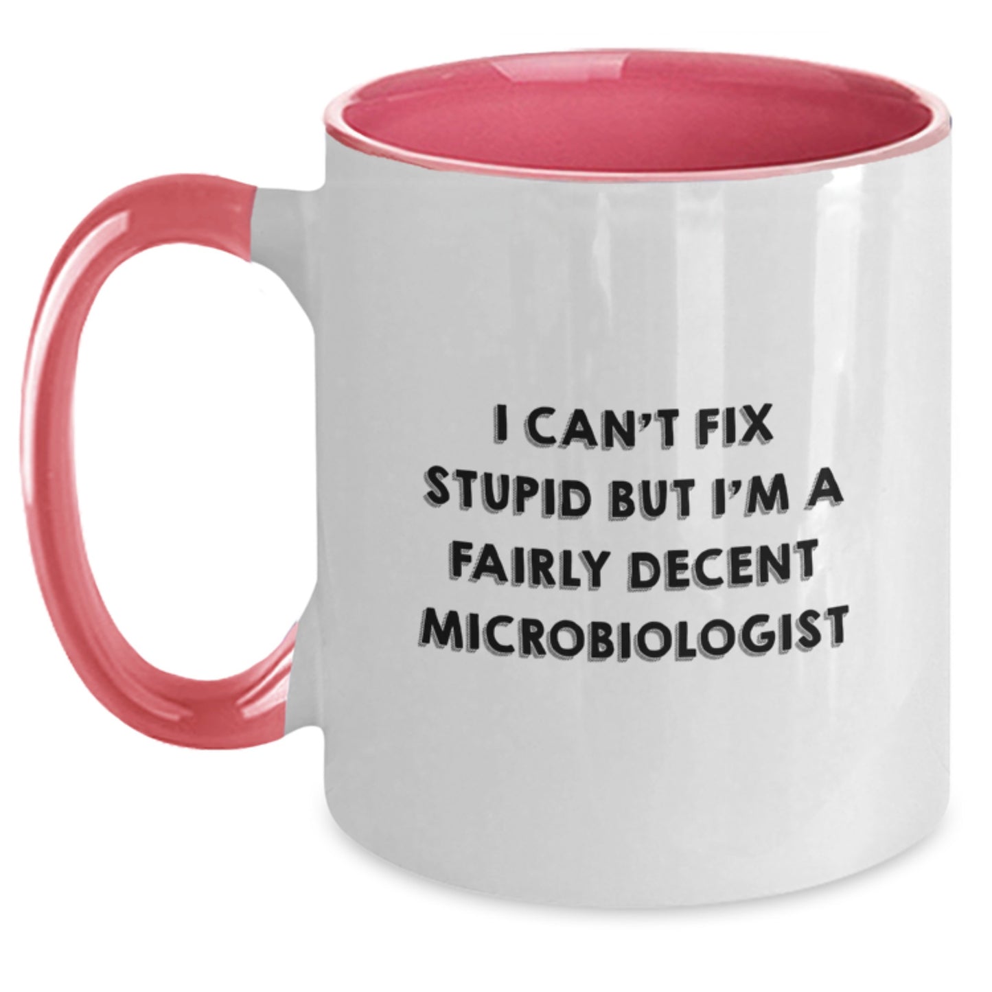 Funny Microbiologist Gifts from Friends for Graduation Unique Two Tone Coffee Mug - Main
