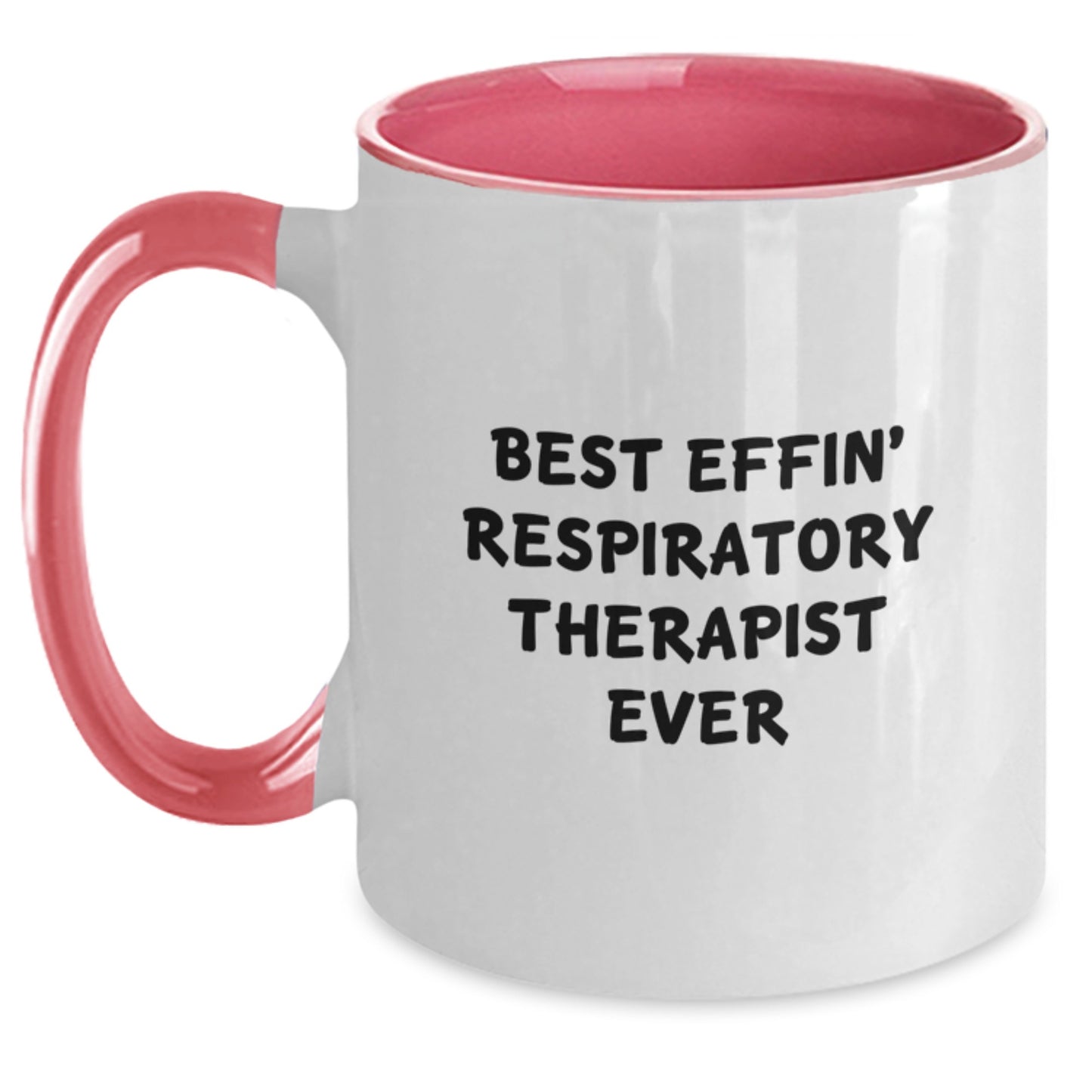 Funny Respiratory Therapist Quote Two Tone Coffee Mugs Gifts from Men, Women, or Friends to Respiratory Therapist on Birthday Unique Gifts - Main