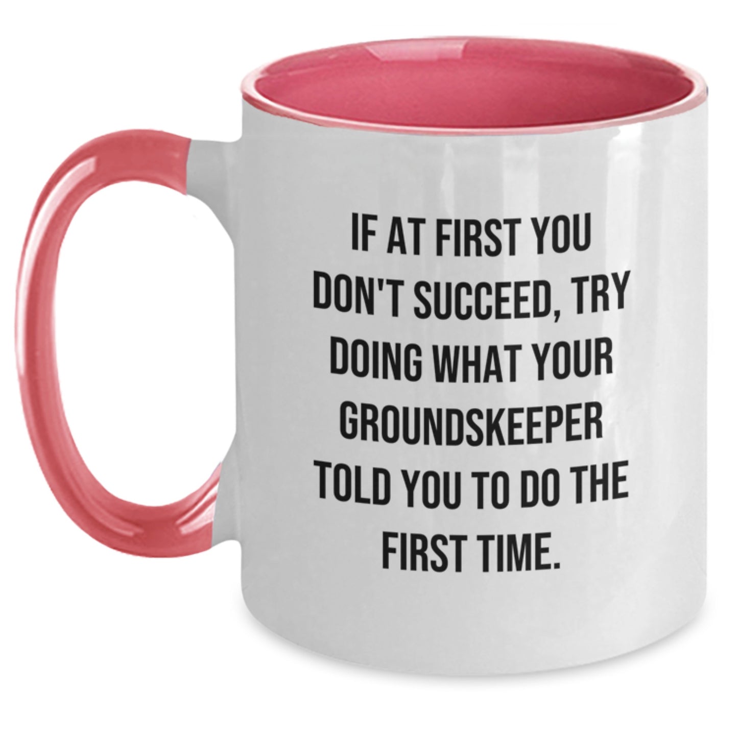 Funny groundskeeper Gifts from Friends for groundskeeper's Birthday - Two Tone Coffee Mug - Main