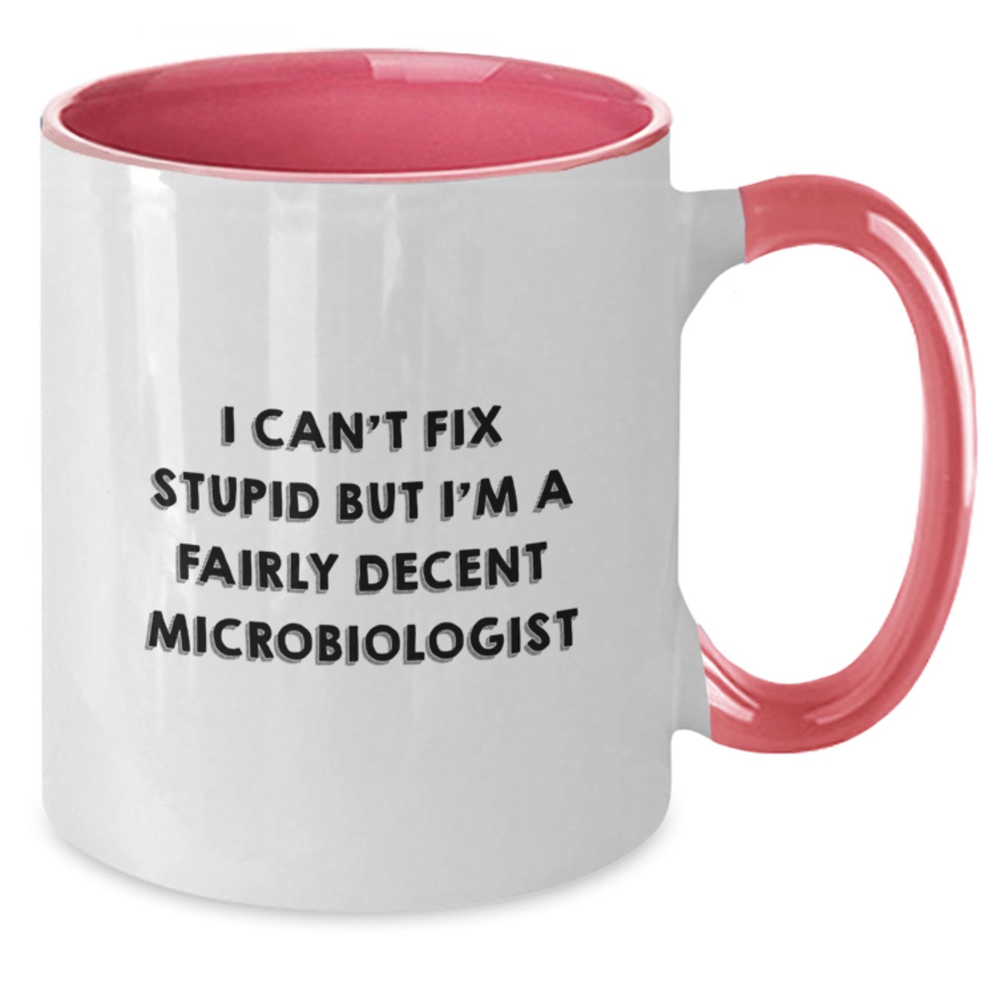 Funny Microbiologist Gifts from Friends for Graduation Unique Two Tone Coffee Mug - Additional