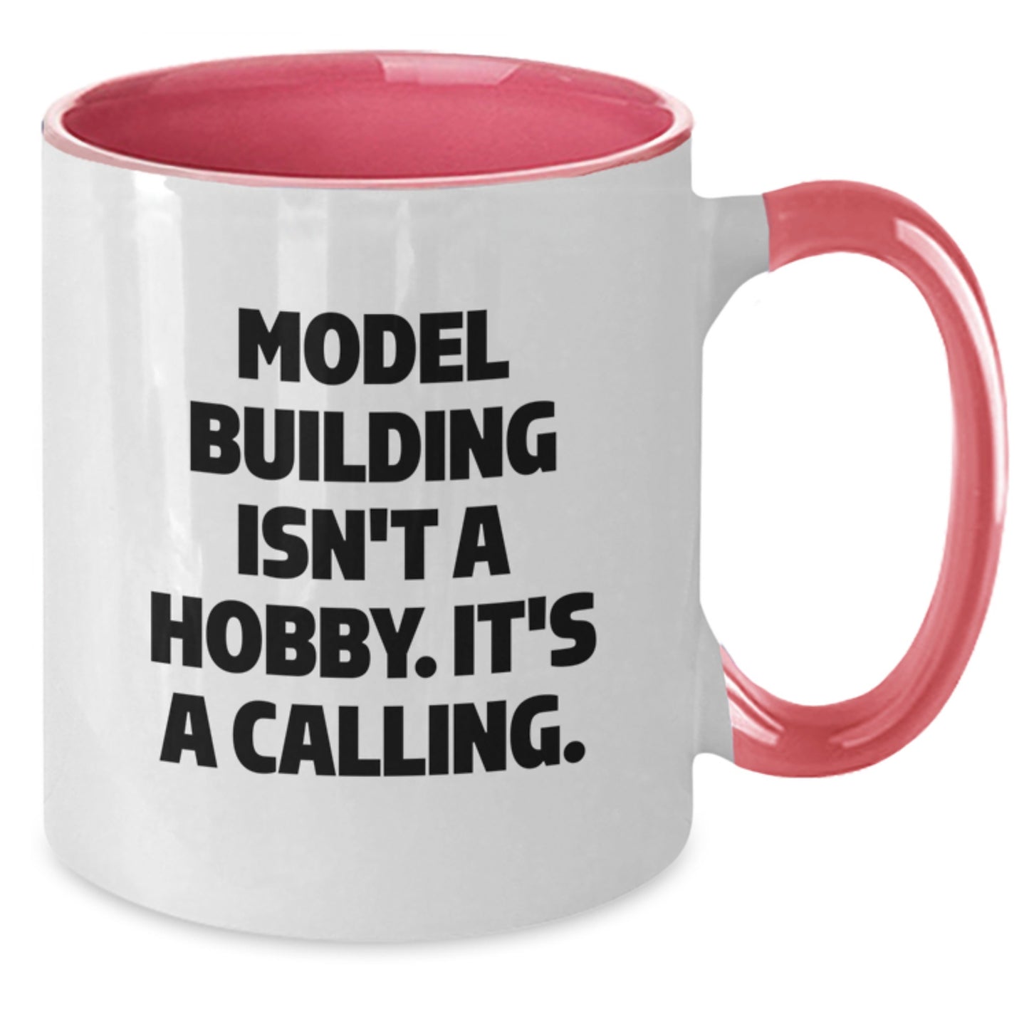 Funny Model Building Enthusiasts Gifts from Friends for Birthday - Two Tone Coffee Mug - Additional