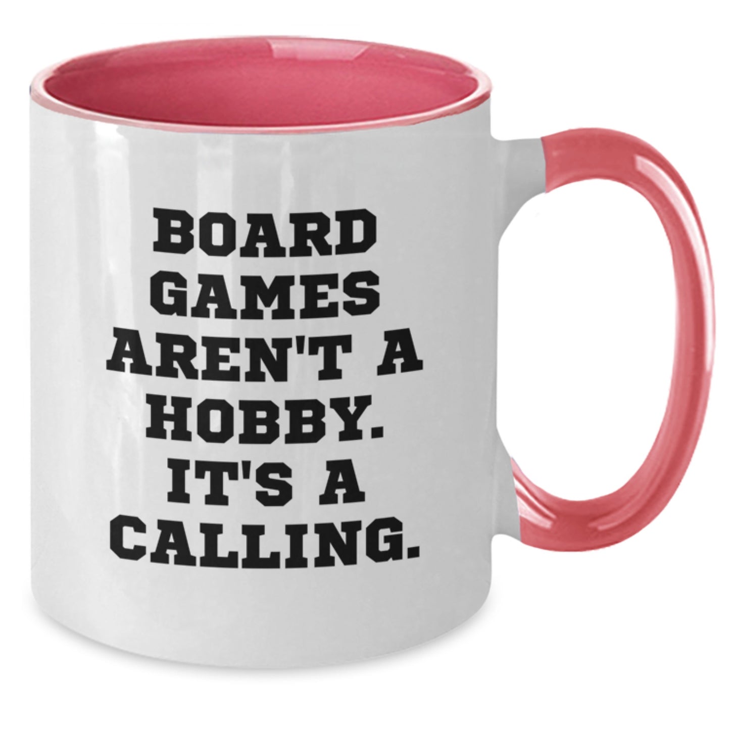 Funny Board Games Quote Gifts from Family to Friends - Two Tone Coffee Mug for Birthday - Additional