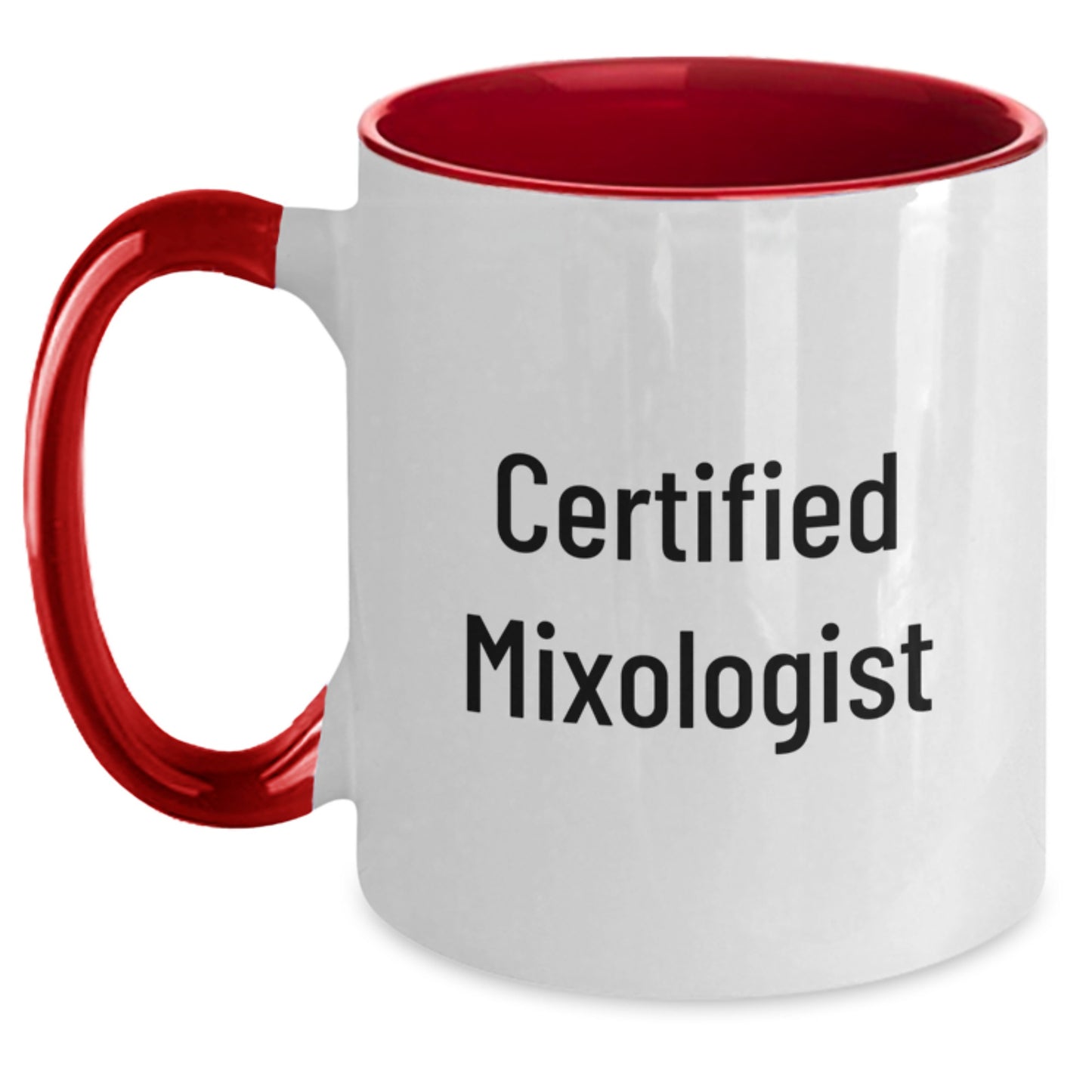 Funny Mixologist Gifts from Friends for Graduation Unique Two Tone Coffee Mug - Main