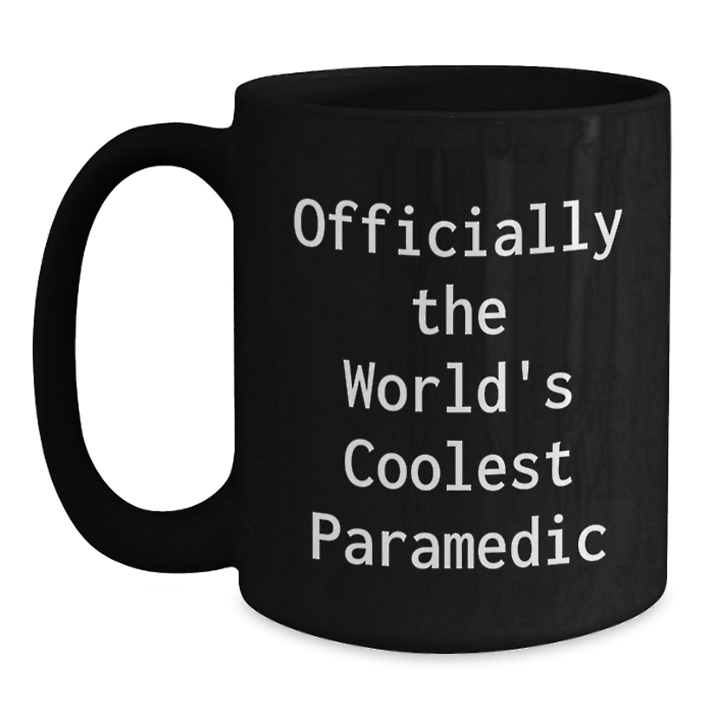 Funny Rescue Worker Gifts, Black Coffee Mug for Rescue Worker, Officially The World's Coolest Rescue Worker Birthday Unique Gifts from Friends to Rescue Worker - Main