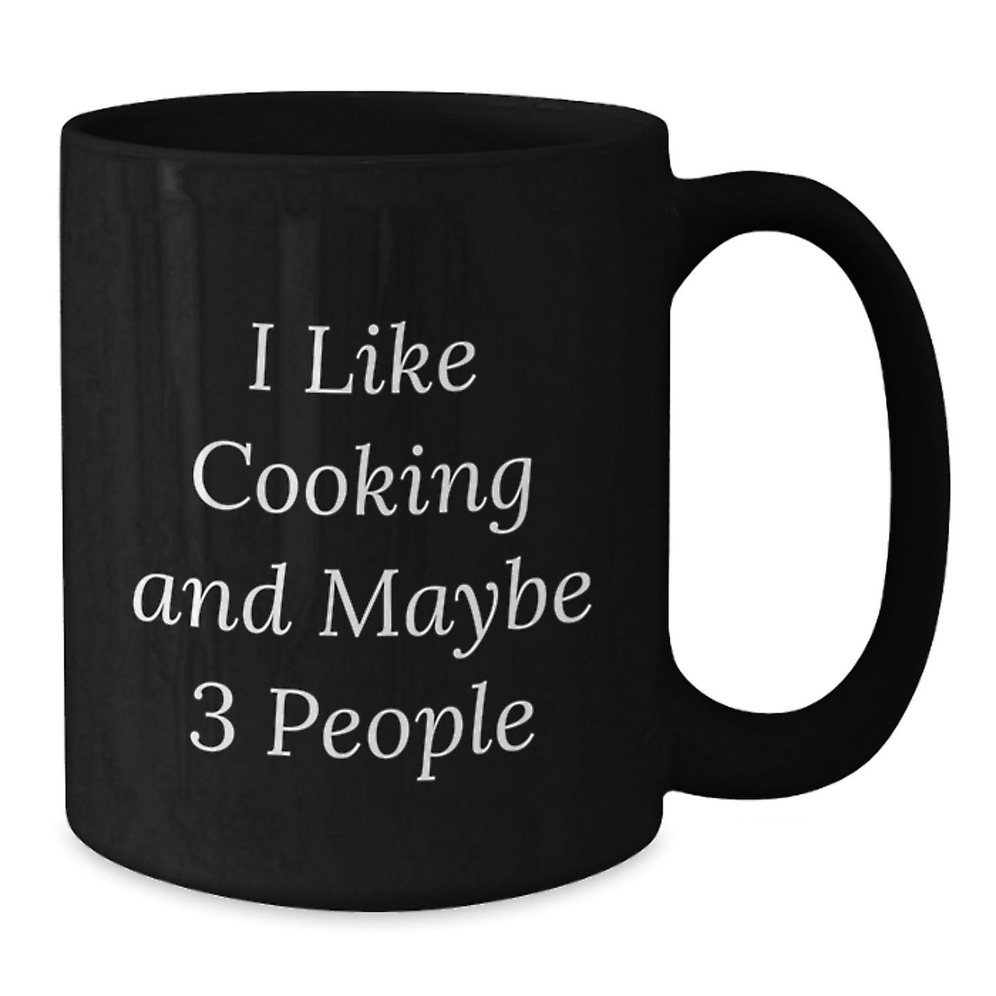 Funny Cooking Quote Gifts for Cooking Enthusiasts, Black Coffee Mug, Gifts from Men to Family, Perfect Graduation Unique Gifts, Microwave Safe - Additional