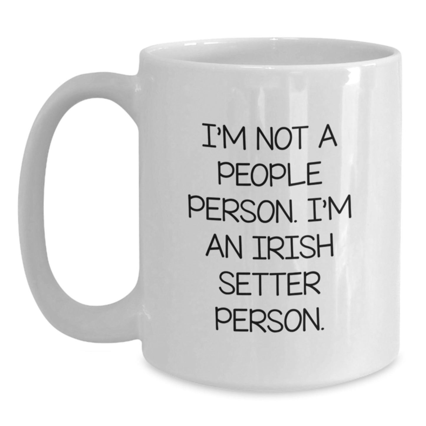 Irish Setter Dog Lovers Funny Gifts White Coffee Mugs from Family - Gifts for Men Women Friends Coworkers Family Birthday Unique Presents - Main