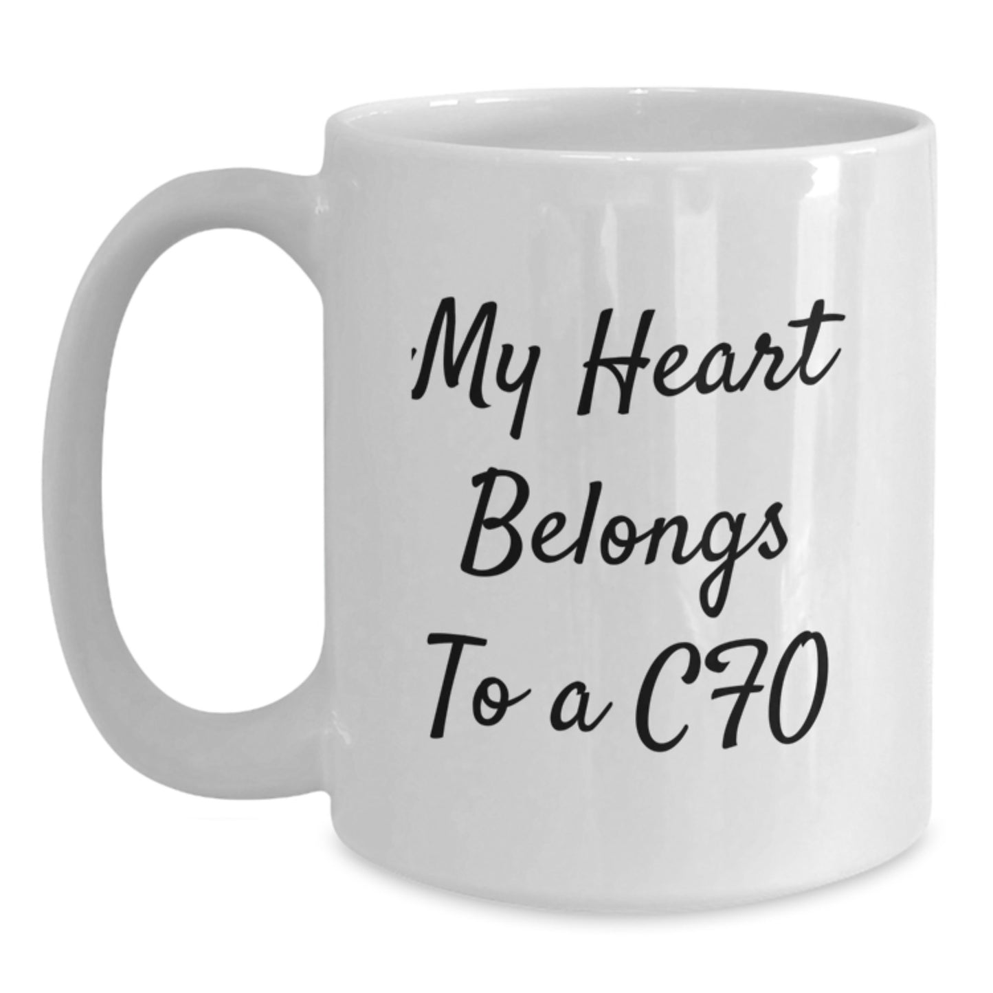 Funny CFO Gifts from Friends - My Heart Belongs To A Cfo White Coffee Mug, Birthday Unique Gifts for Men Women Coworkers Family - Main