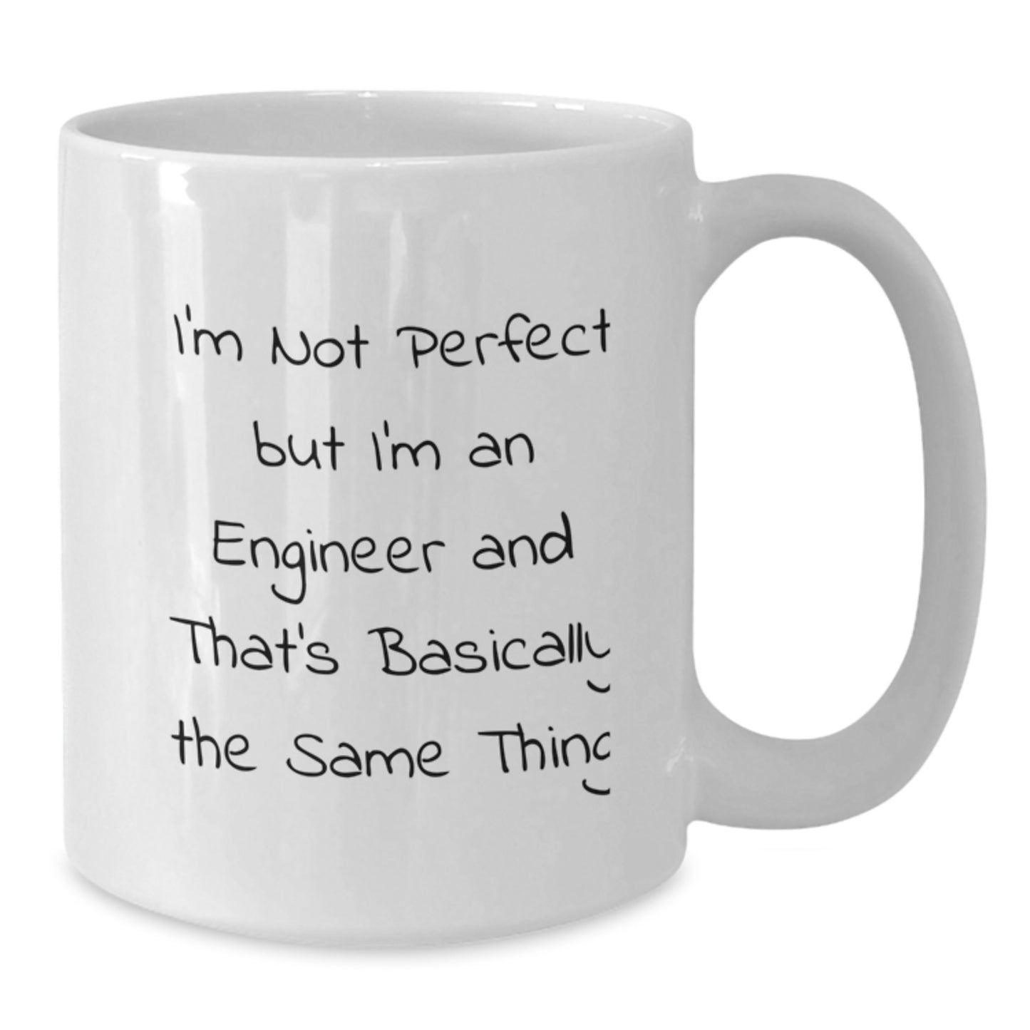 Funny Engineer Gifts for Men and Women, White Coffee Mug with Inspirational Quote, Perfect for Graduation from Friends, Family, or Coworkers - Additional