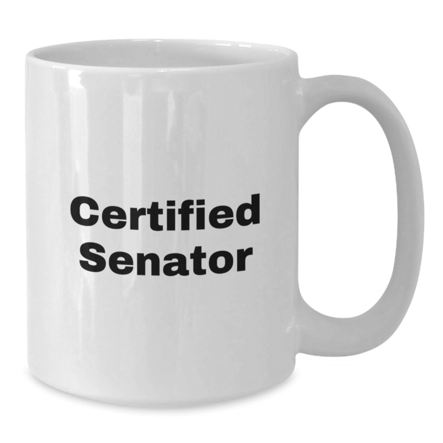 Funny Senator Quotes White Coffee Mug, Gifts from Friends, Gifts for Senator, Birthday Unique Ideas - Additional