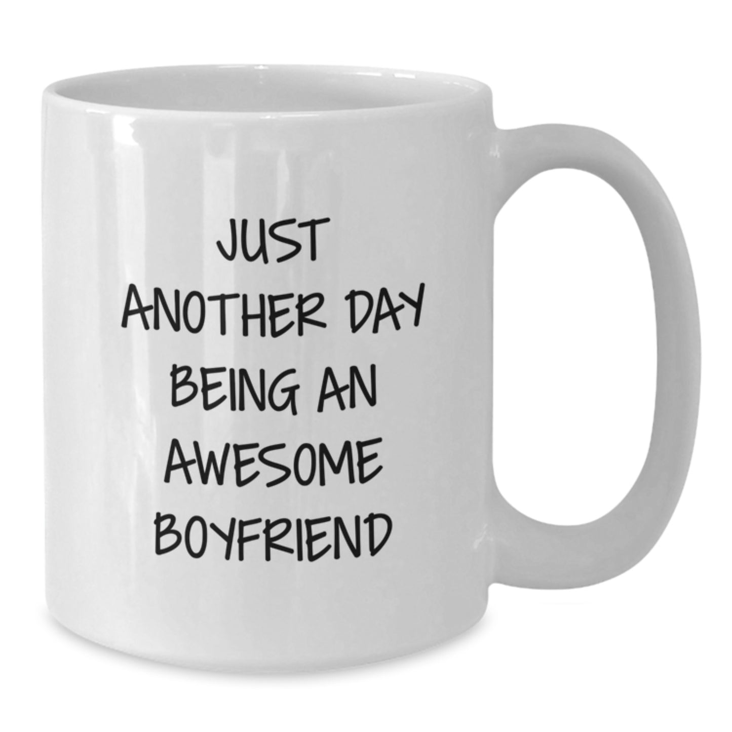 Funny Sweetheart White Coffee Mug Gifts from Mom, Dad, or Friends for Graduation with Quote 'Just Another Day Being An Awesome Sweetheart' - Additional