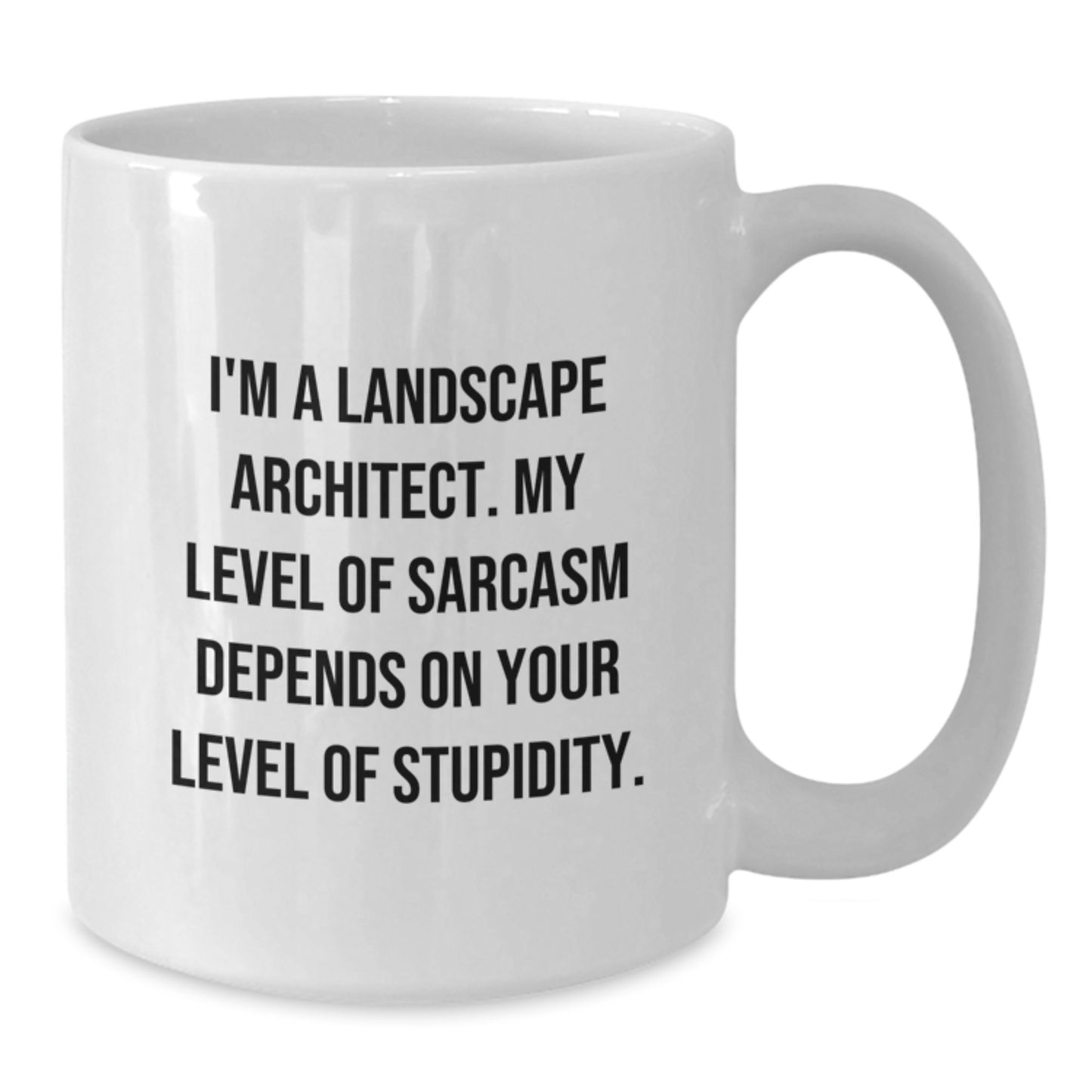 Landscape Architect Humor Funny White Coffee Mug, Gifts for Landscape Architects from Friends, Unique Birthday Unique Gift - Additional