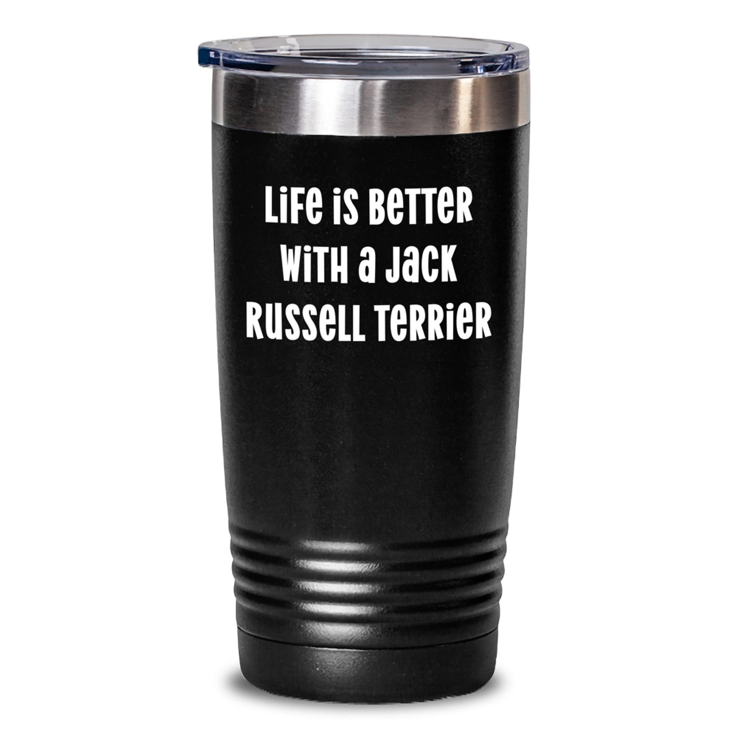 Funny Jack Russell Terrier Dog Lover Gifts from Friends for Graduation Tumbler - Main