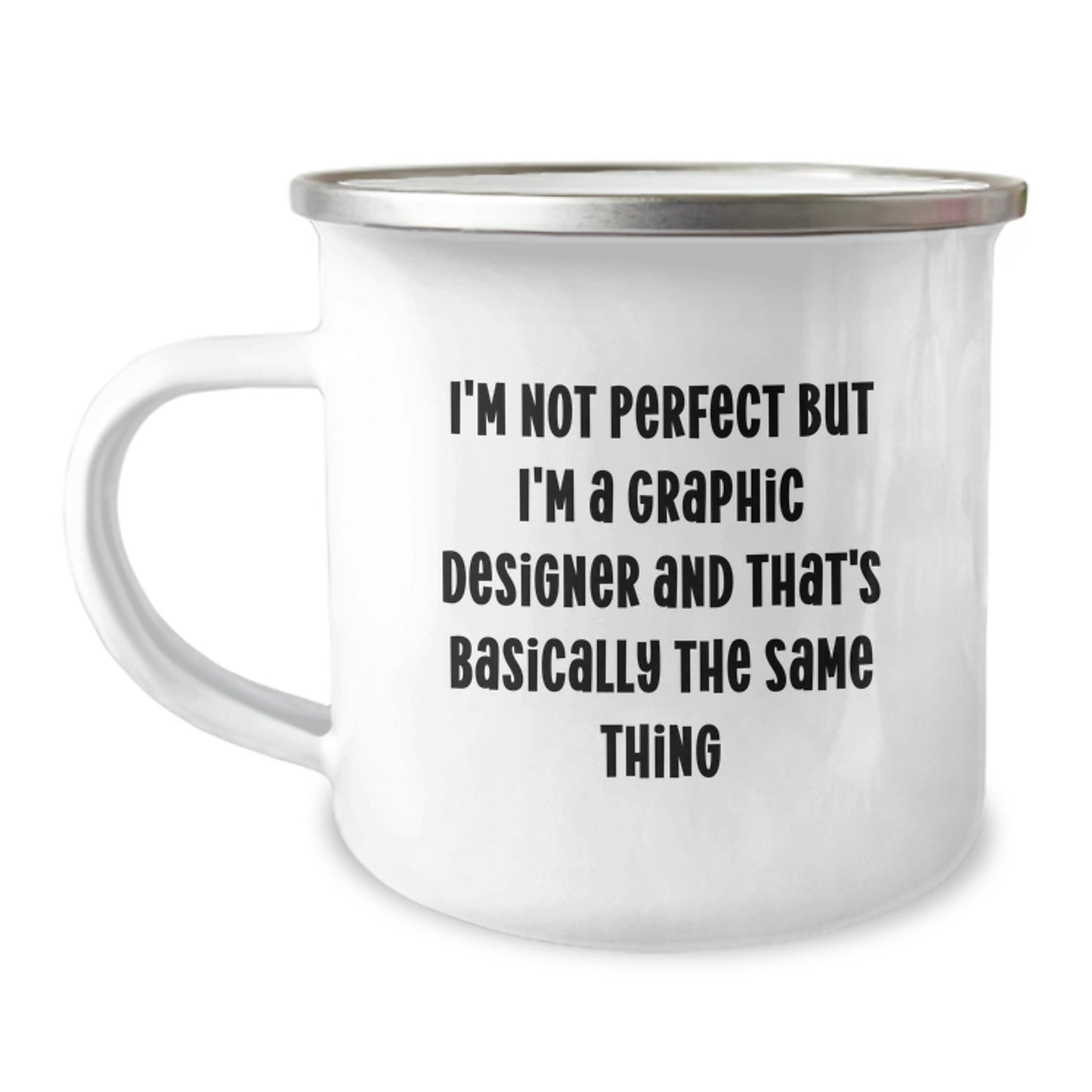 Funny Graphic Designer Gifts from Friends to Graphic Designers, Camping Mug for Graduation Unique Gifts - Image 1