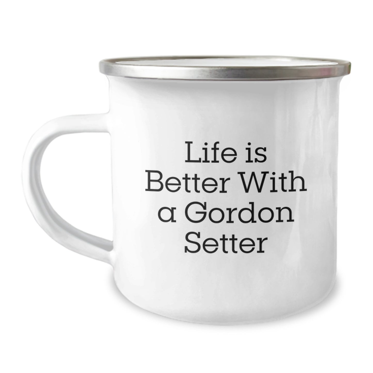 Gordon Setter Dog Lovers Gifts from Family for Graduation Unique Mugs, Life Is Better With A Gordon Setter, Camping Mugs for Men, Women, Friends, Coworkers, Family - Image 1