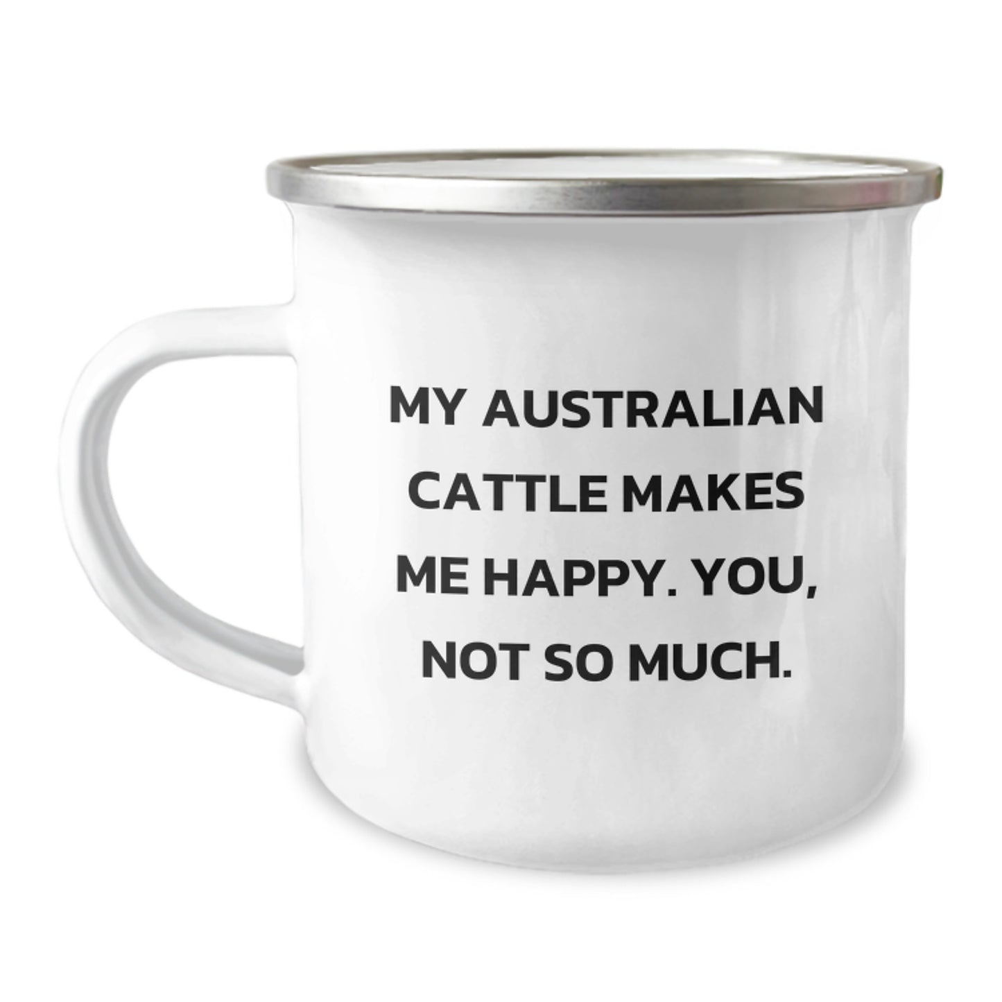 Australian Cattle Dog Lovers Funny Camping Mugs Gifts from Friends to Family Birthday Unique Gifts - Image 1