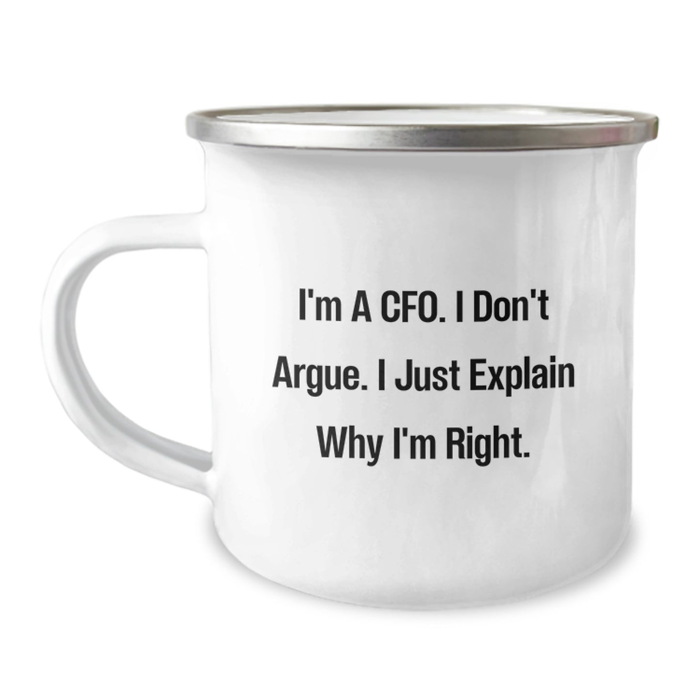 CFO Humor Mugs, Funny Gifts for CFO, Graduation Unique Gifts from Friends, Coworkers, Family, to CFO, For Men, Women - Image 1