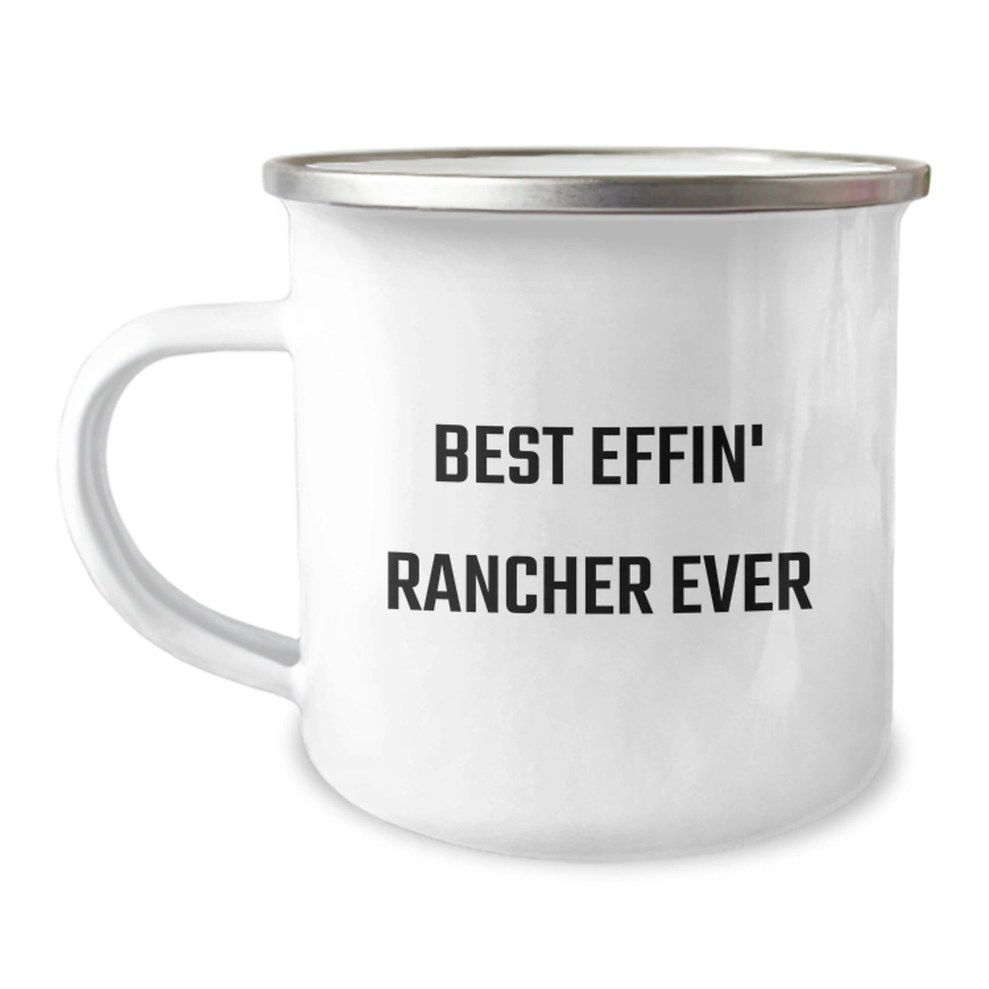Funny Rancher Gifts from Friends, Best Effin' Rancher Ever Inspirational Motivation for Graduation Unique Gifts for Men, Women, Family - Image 1