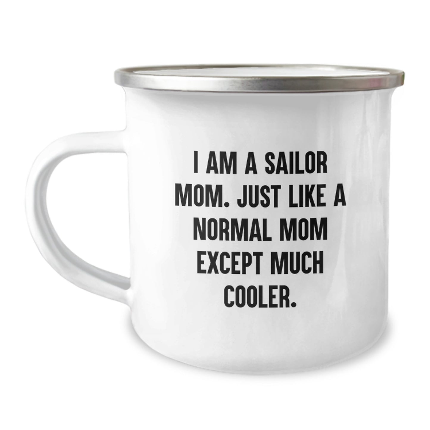 Sailor Mom Funny Camping Mug Gifts for Men from Family Birthday Unique - Image 1