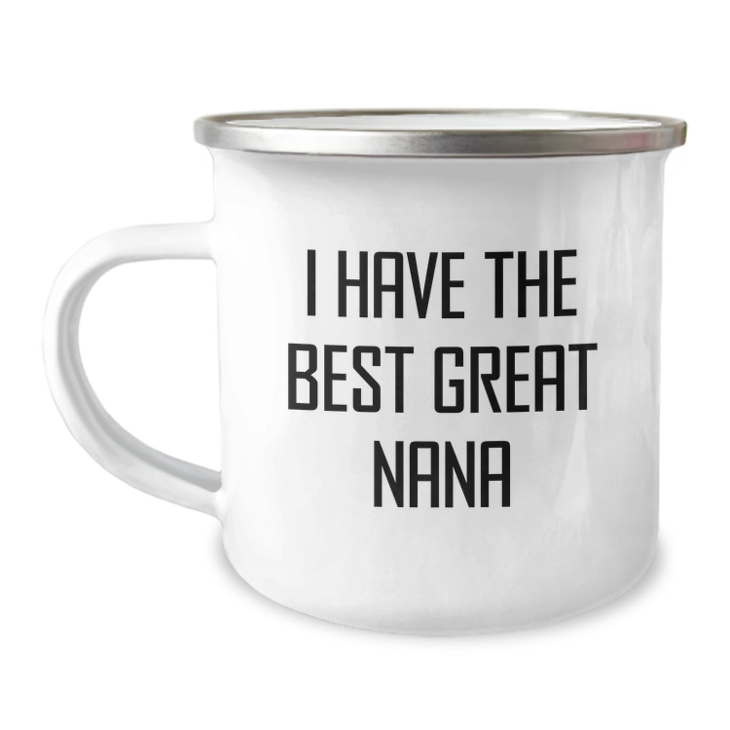 Nana's Camping Adventures, Funny Quote Gifts from Family, Unique Graduation Mugs for Her, 'I Have The Best Great Nana' - Image 1