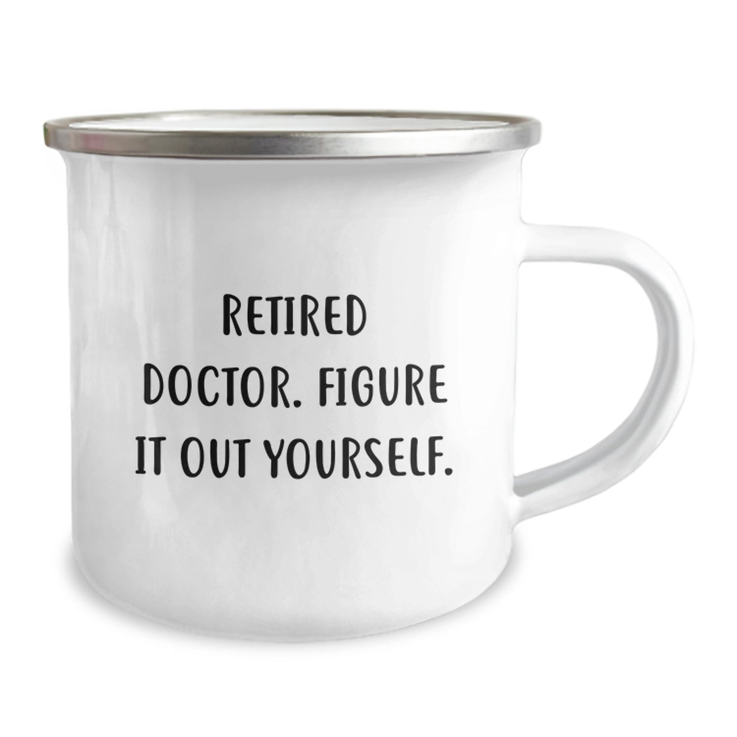 Funny Gifts from Friends to Doctor, Inspirational Quote Mug, Camping Mug for Graduation, Gifts for Retired Doctors - Image 2