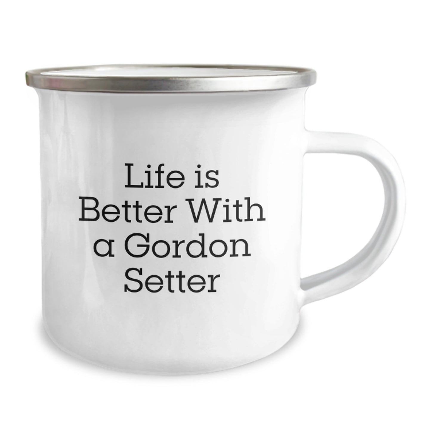 Gordon Setter Dog Lovers Gifts from Family for Graduation Unique Mugs, Life Is Better With A Gordon Setter, Camping Mugs for Men, Women, Friends, Coworkers, Family - Image 2
