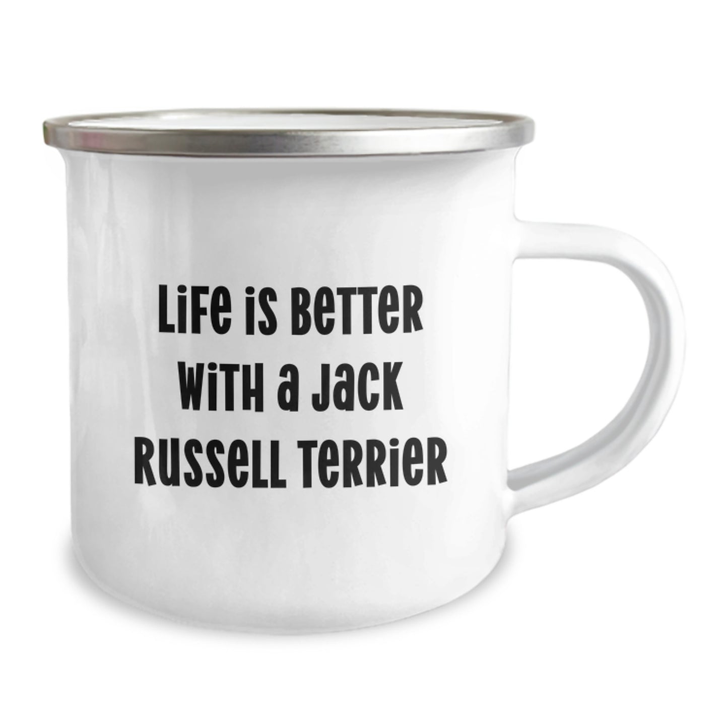Funny Jack Russell Terrier Dog Gifts from Friends and Family for Camping Mug Lovers, Life Is Better Quote, Perfect Graduation Unique Gifts - Image 2