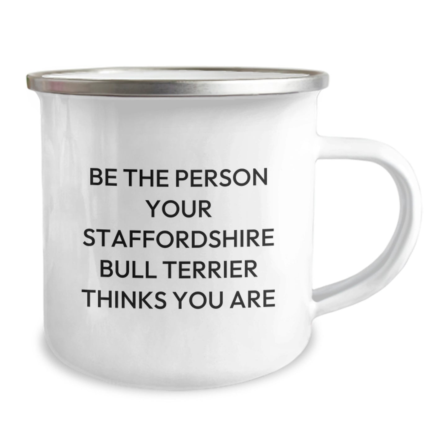 Staffordshire Bull Terrier Dog Gifts, Funny Inspirational Quote, Camping Mug for Birthday, Gifts from Men to Friends - Image 2