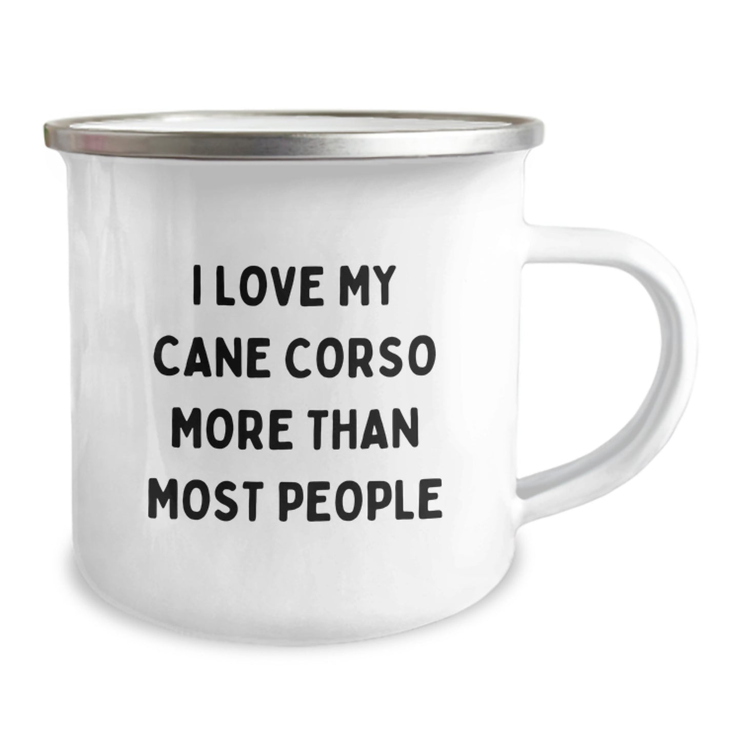Cane Corso Dog Lovers Funny Gifts from Friends to Family - I Love My Cane Corso More Than Most People Birthday Unique Gifts - Image 2