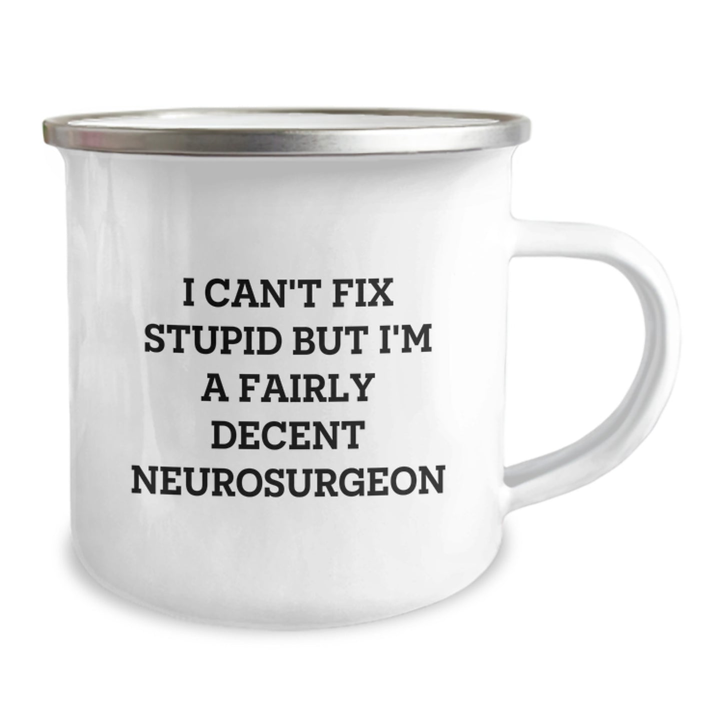 Funny Neurosurgeon Gifts for Men from Friends, Inspirational Camping Mug for Graduation - Image 2
