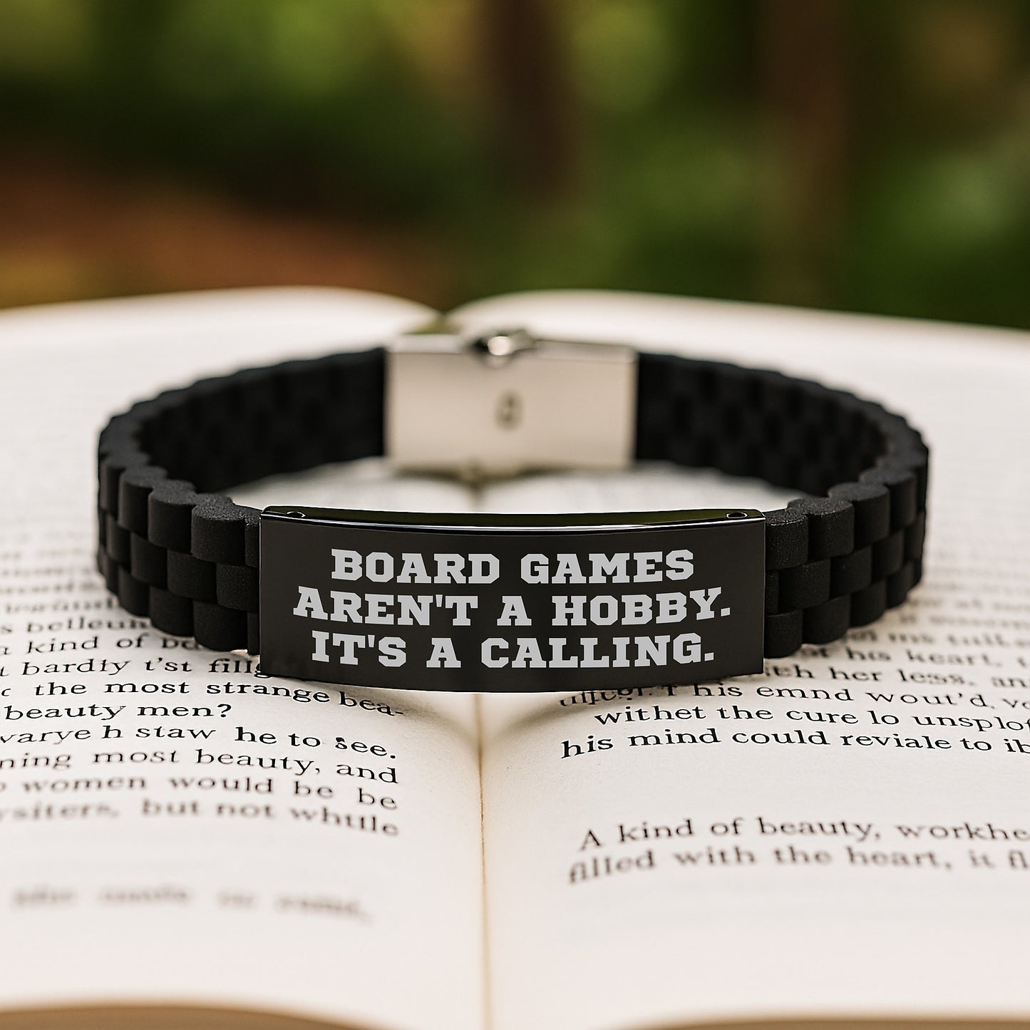 Board Games Calling Gift for Friends Mens Glide lock Clasp Birthday - Image 2