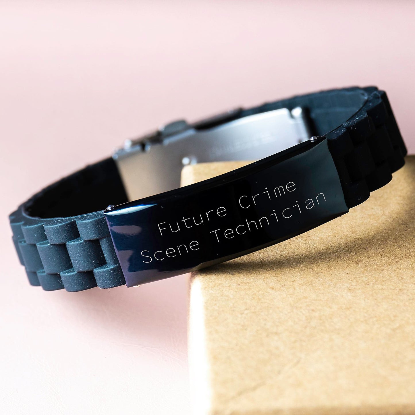 Future Crime Scene Tech 'You're the Best' Glide lock Clasp Birthday Unique Gift for Men or Women from Friends or Family - Image 3
