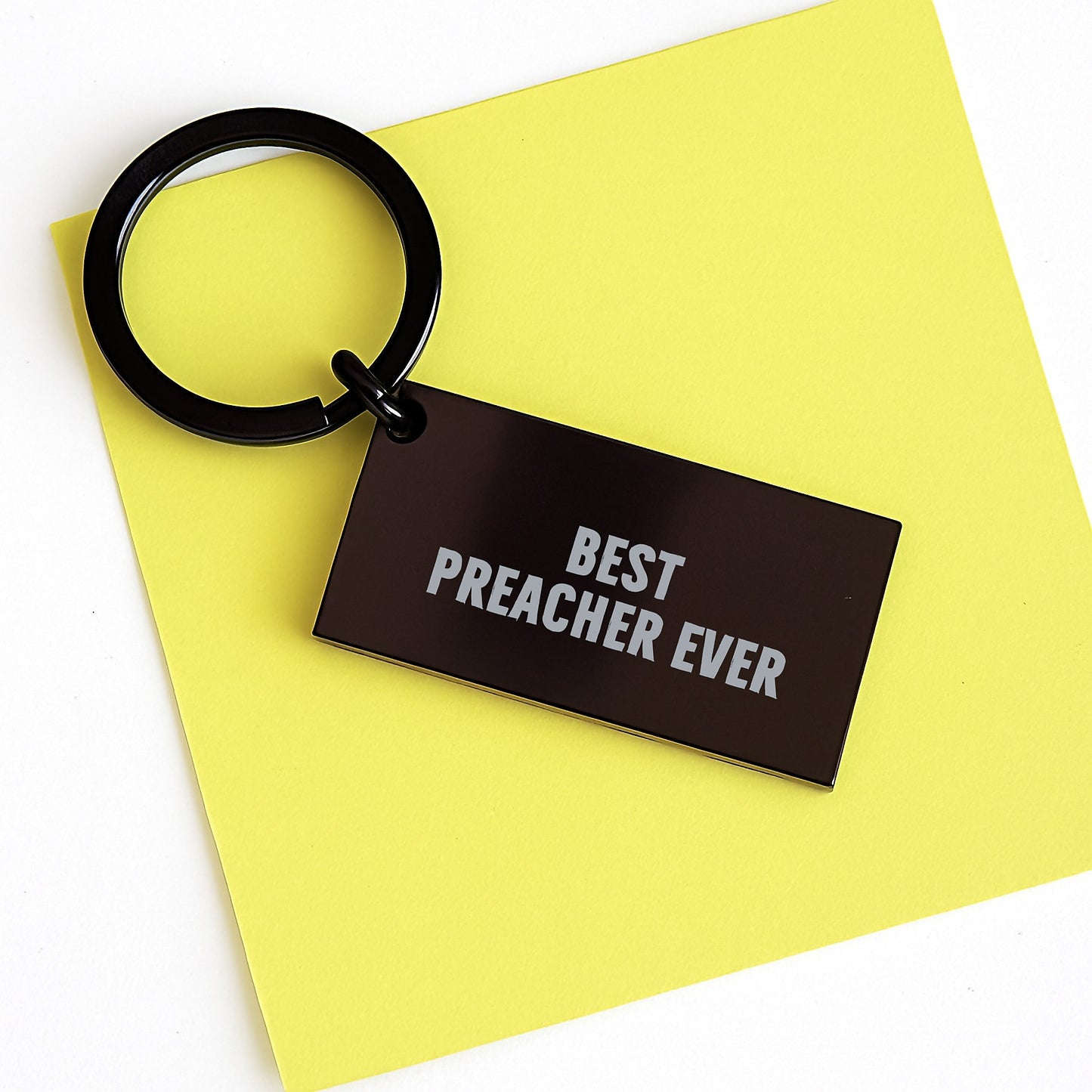 Funny Preacher Keychain Gifts from Friends and Family for Best Preacher Ever Birthday Unique Ideas - Image 3