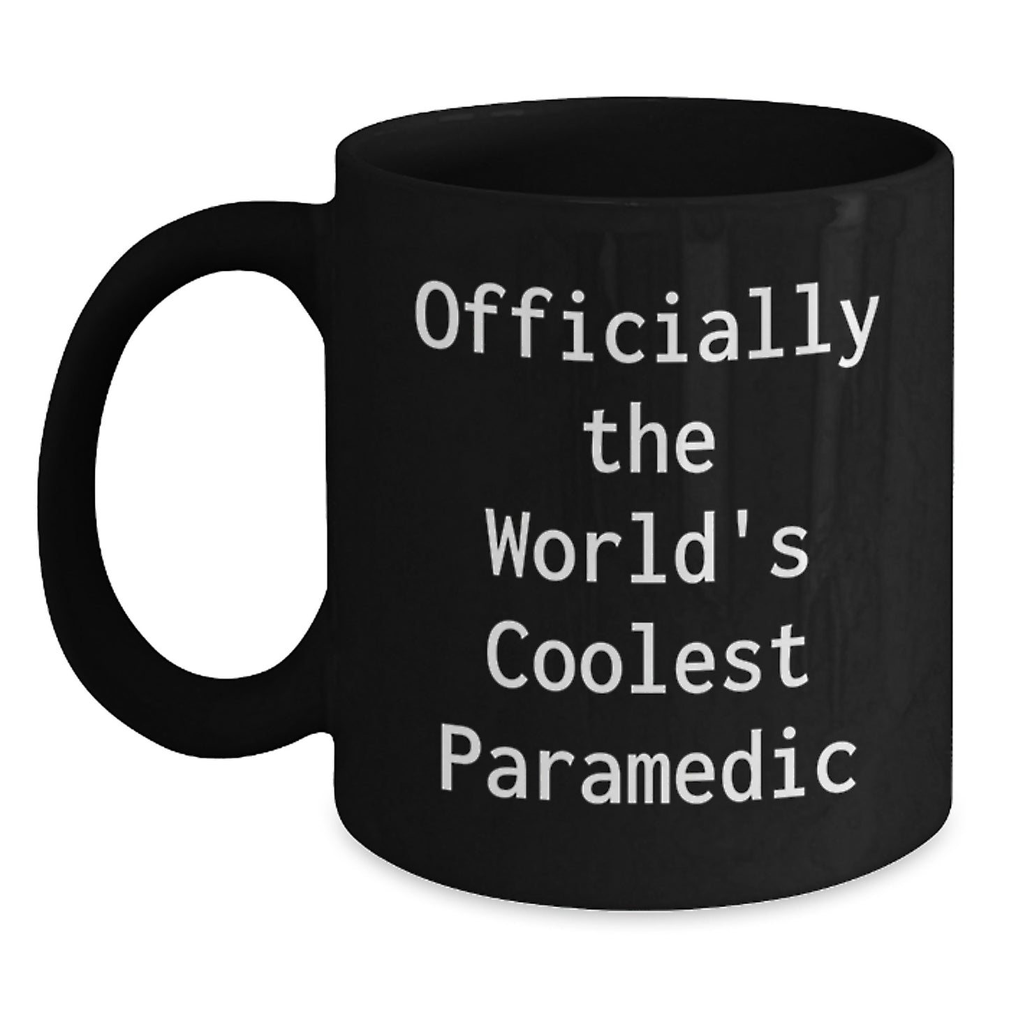 Funny Rescue Worker Gifts, Black Coffee Mug for Rescue Worker, Officially The World's Coolest Rescue Worker Birthday Unique Gifts from Friends to Rescue Worker - Main