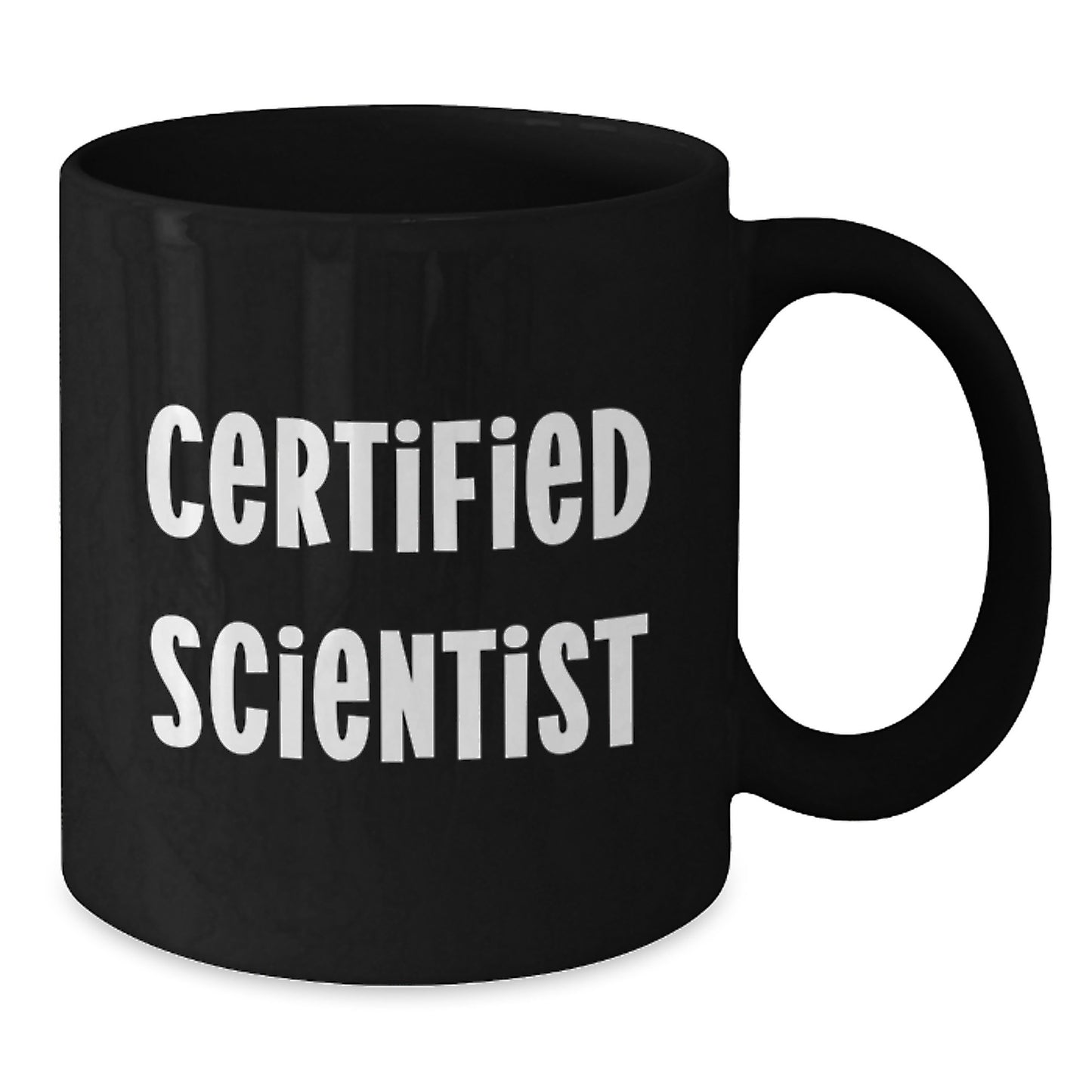Funny Scientist Gifts for Men from Friends - Black Coffee Mug, 11oz or 15oz, Microwave and Dishwasher Safe, Birthday Unique Gifts for Scientist - Additional