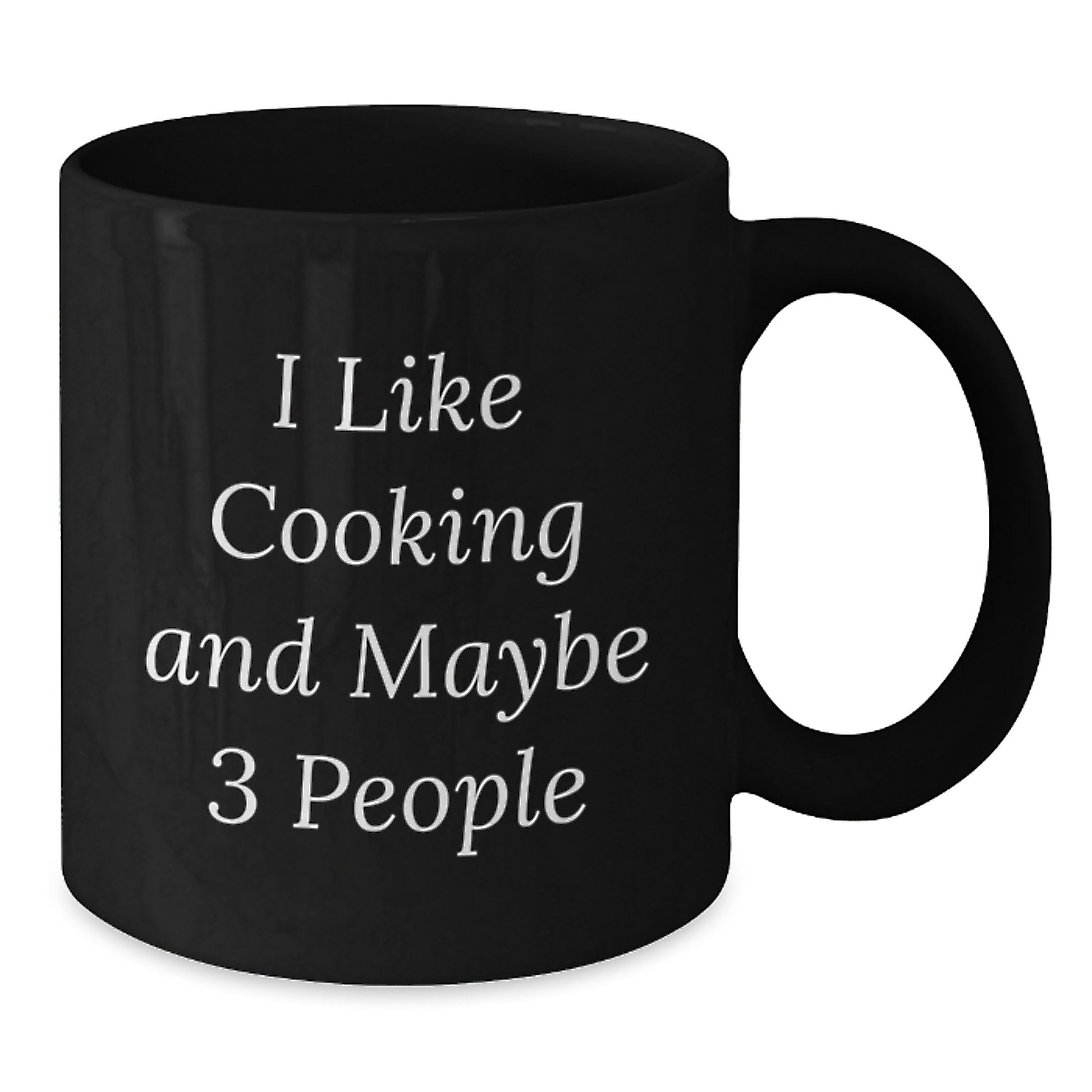Funny Cooking Quote Gifts for Cooking Enthusiasts, Black Coffee Mug, Gifts from Men to Family, Perfect Graduation Unique Gifts, Microwave Safe - Additional