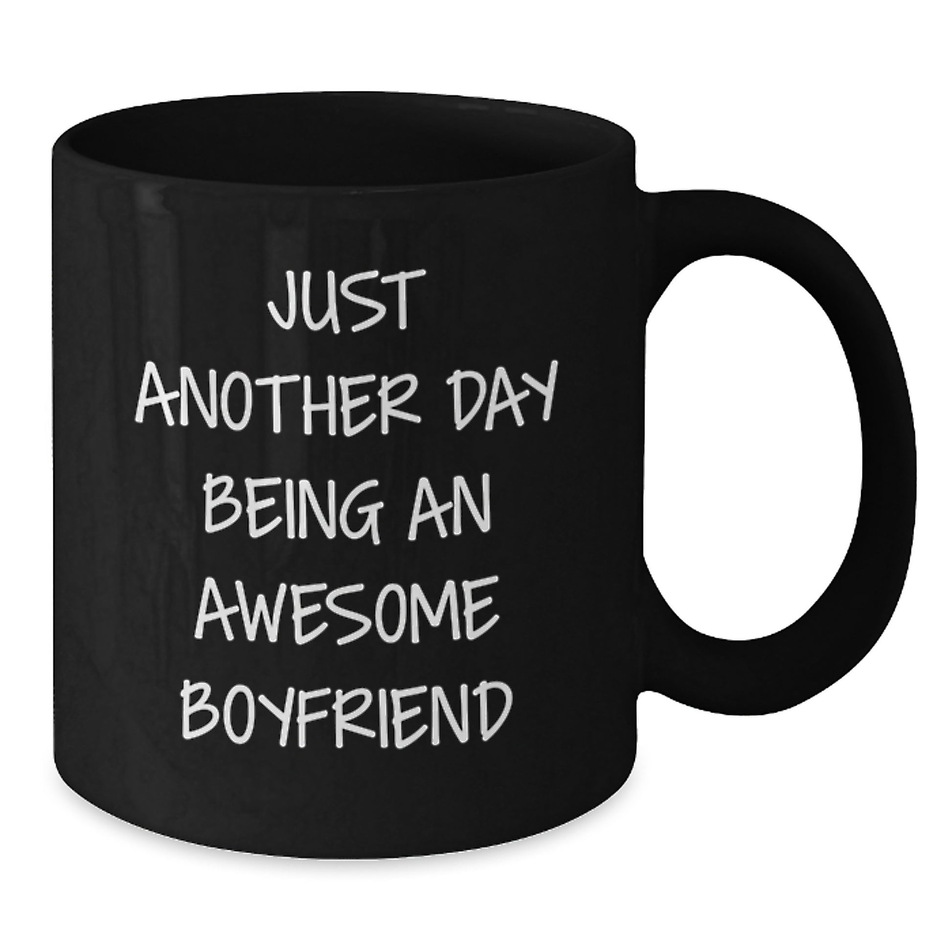Funny Sweetheart Gifts, Just Another Day Being An Awesome Sweetheart, Black Coffee Mug for Men, Graduation Unique Gifts from Friends - Additional