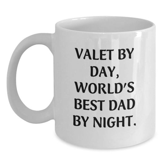 Valet Gifts, World's Best Dad, Graduation Unique Gifts from Men to Valet Friends - Main